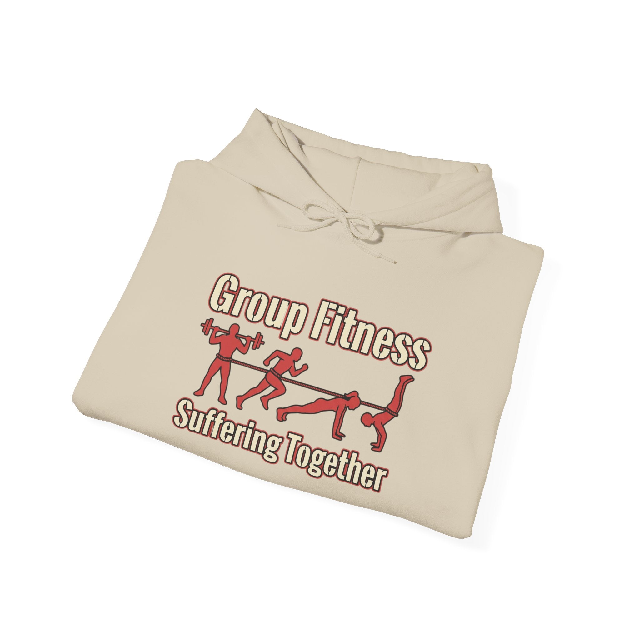 Group Fitness Suffering Together Unisex Heavy Blend™ Hooded Sweatshirt