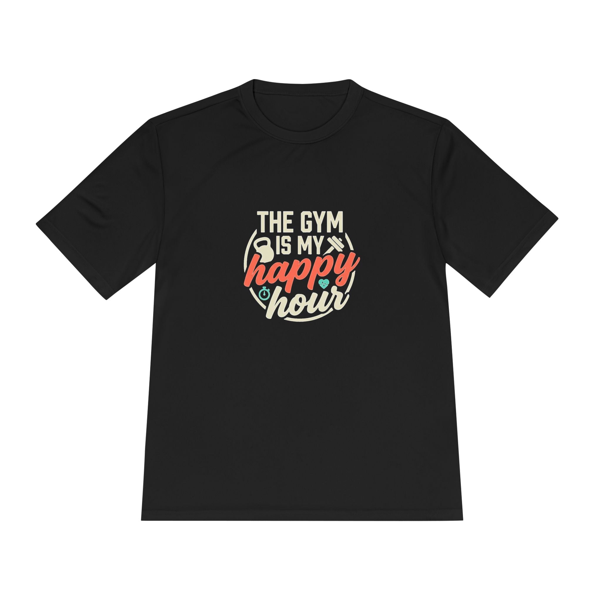 The Gym is My Happy Hour Unisex Moisture Wicking Tee