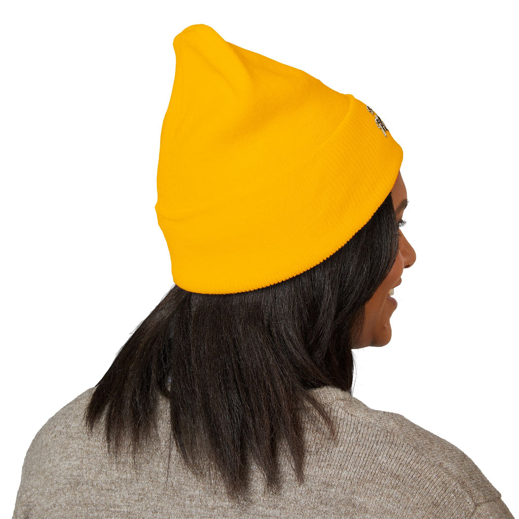 Here for a Mediocre Time Classic Cuffed Beanie (Embroidery)