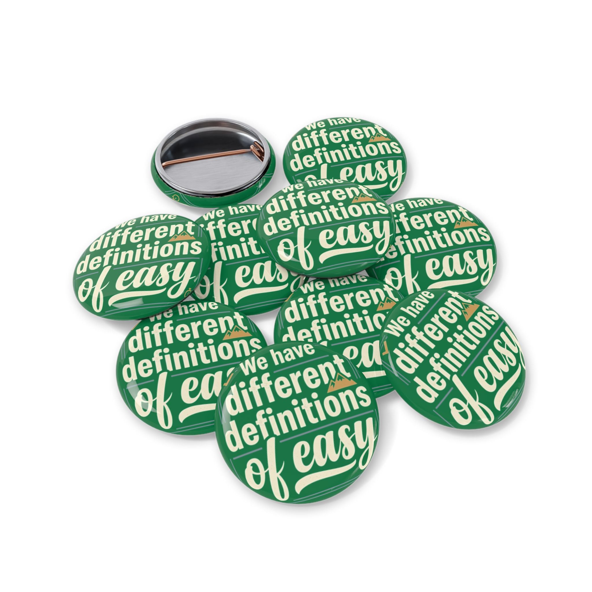 We Have Different Definitions of Easy Round Pins