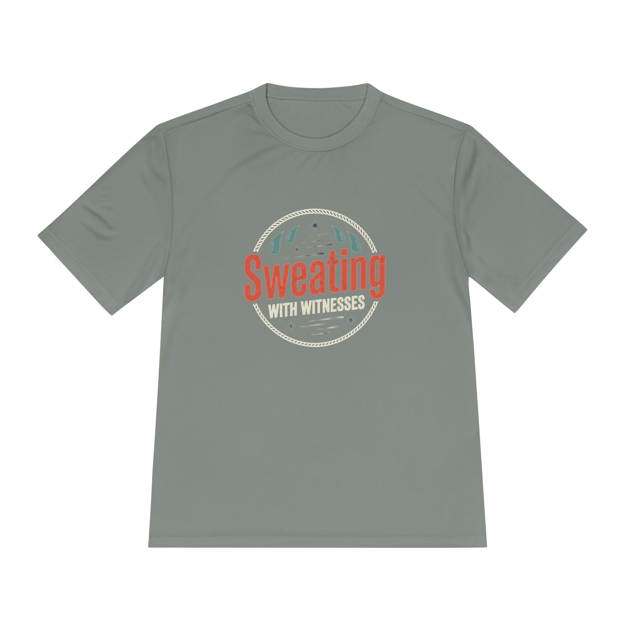 Sweating with Witnesses Unisex Moisture Wicking Tee
