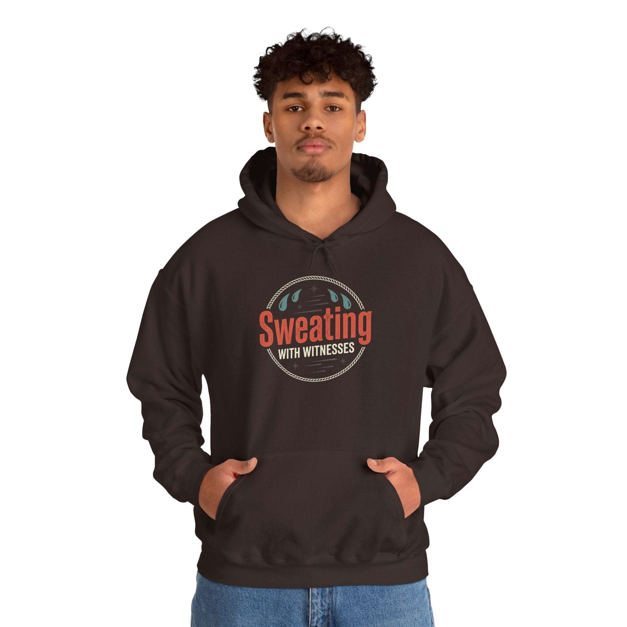 Sweating with Witnesses Unisex Heavy Blend™ Hooded Sweatshirt