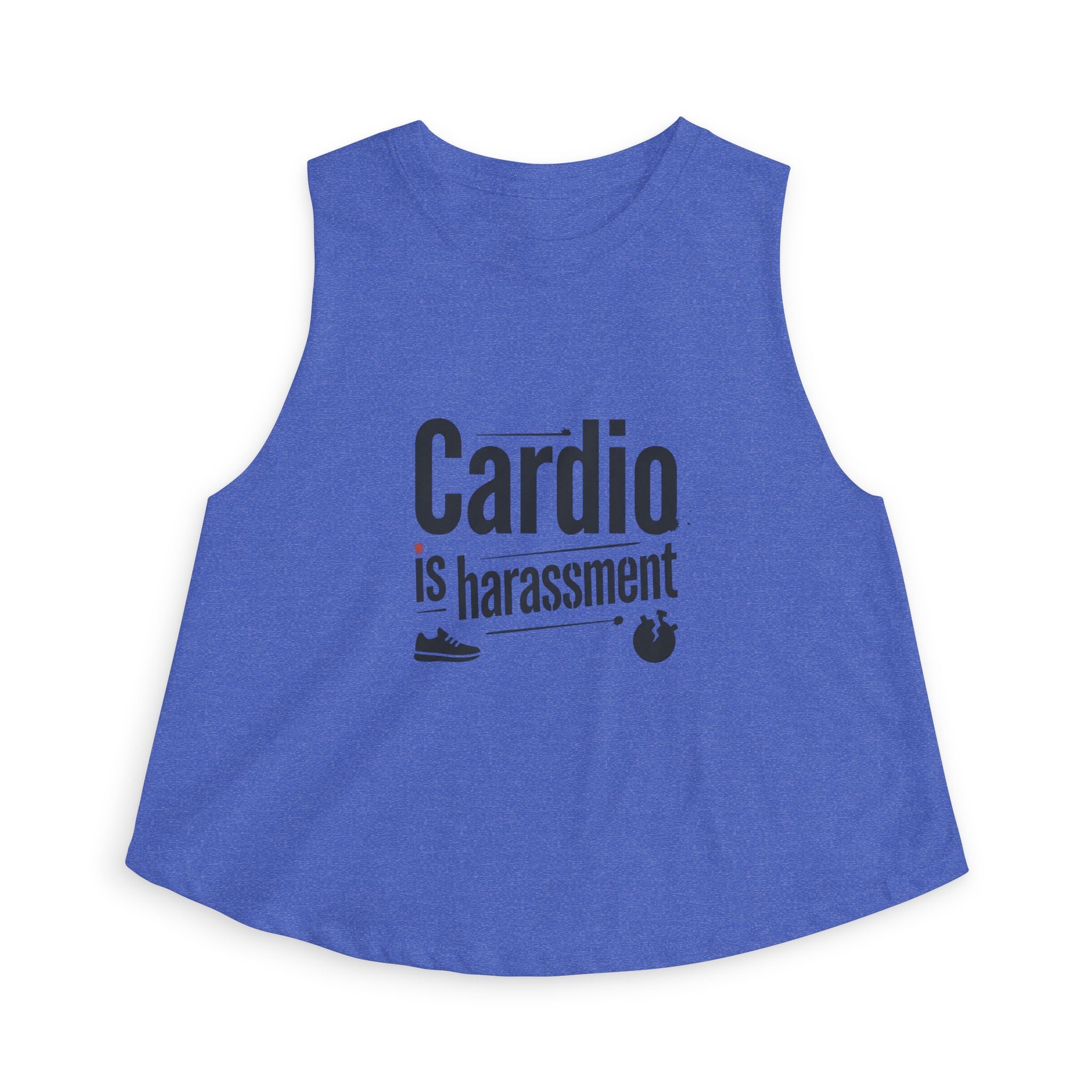 Cardio is Harassment Women's Crop Top