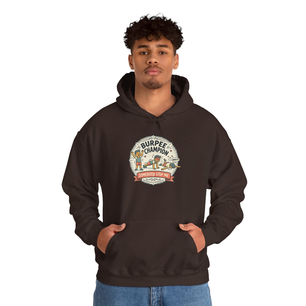 Burpee Champion Unisex Heavy Blend™ Hooded Sweatshirt