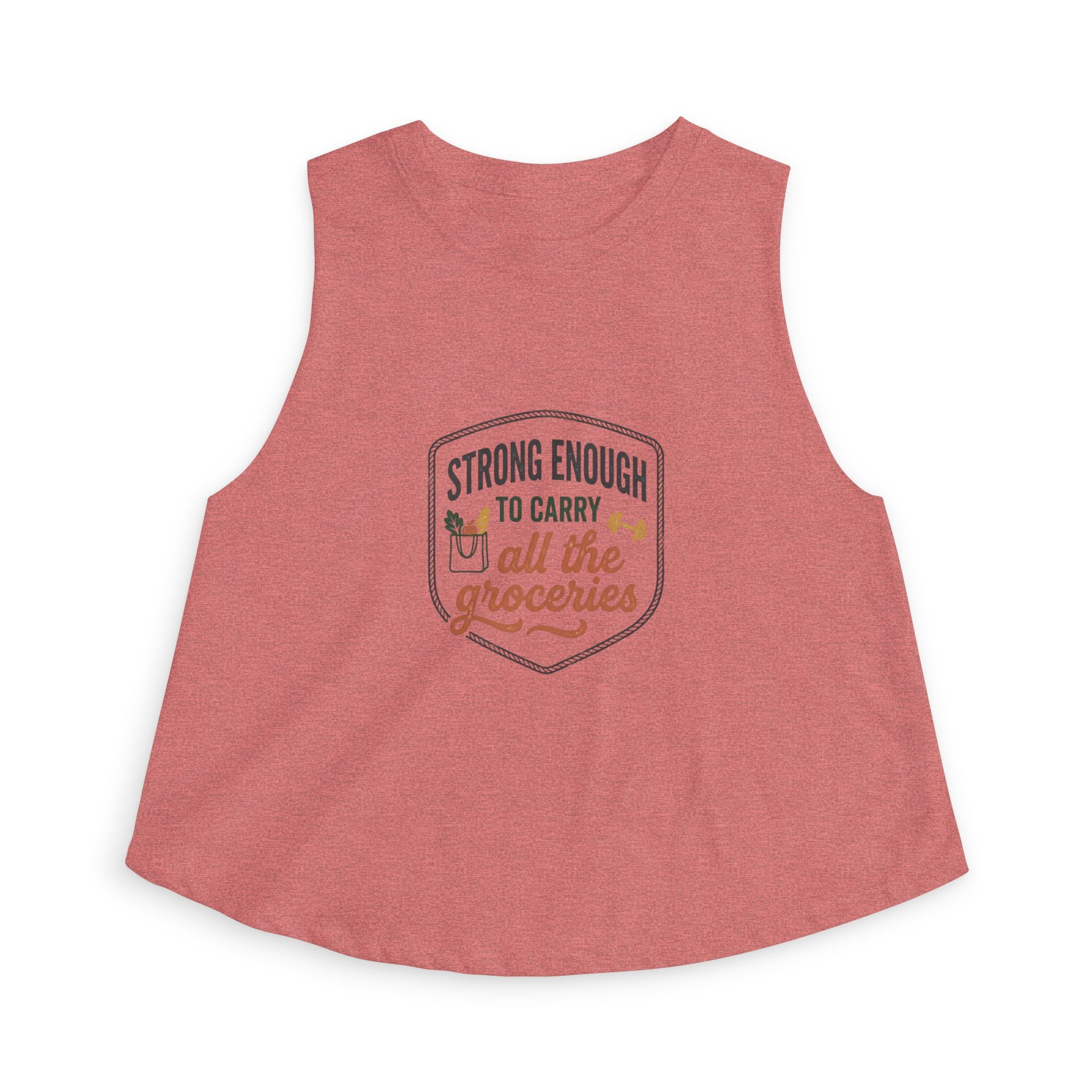 Strong Enough to Carry All the Groceries Women's Crop Top