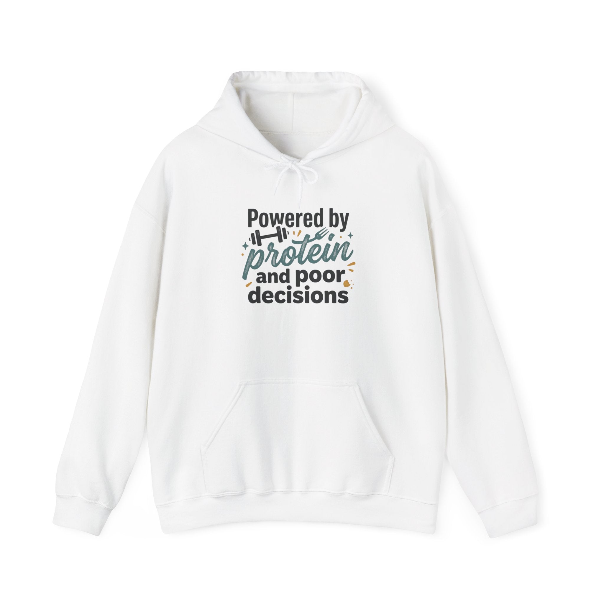 Powered by Protein Unisex Heavy Blend™ Hooded Sweatshirt