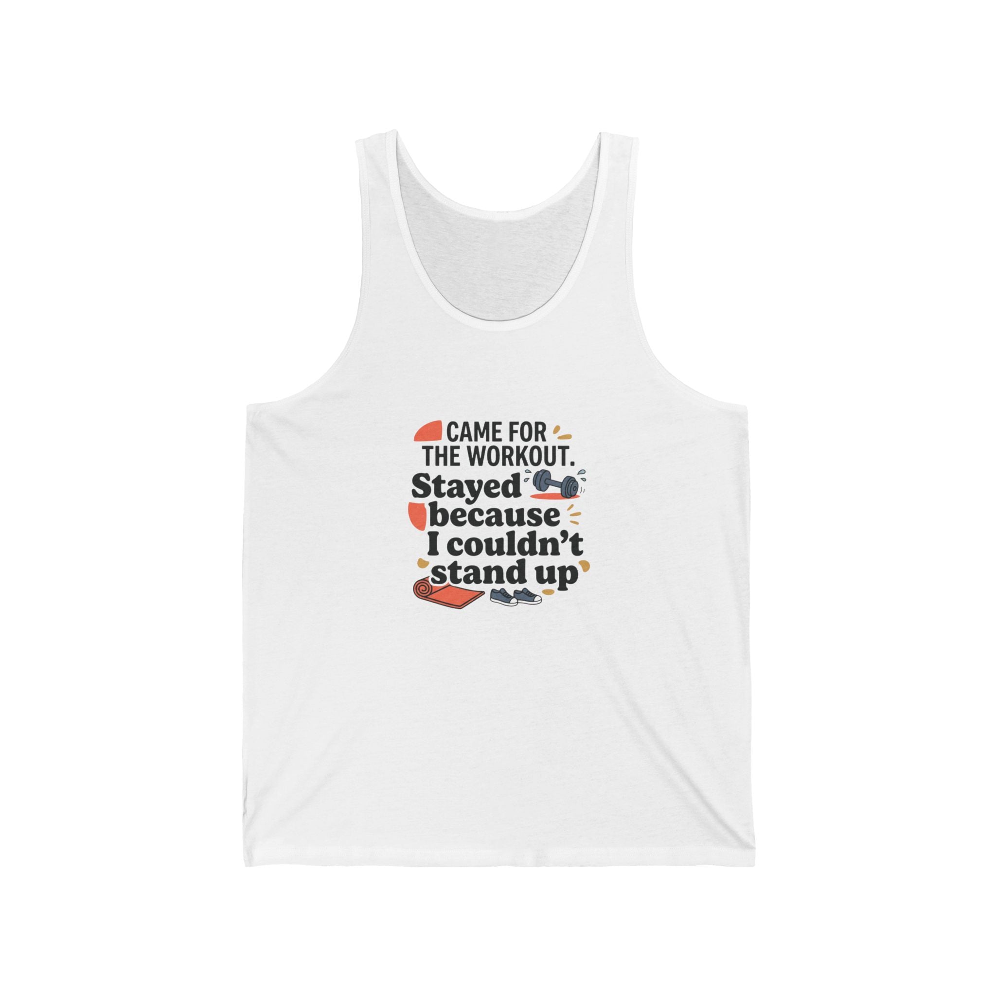 Came for the Workout Unisex Jersey Tank