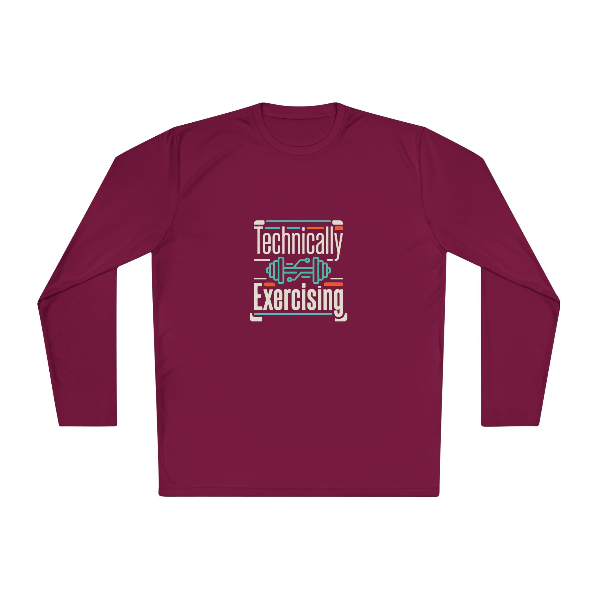 Technically Exercising Unisex Lightweight Long Sleeve Tee