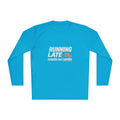 Running Late Counts as Cardio Unisex Lightweight Long Sleeve Tee