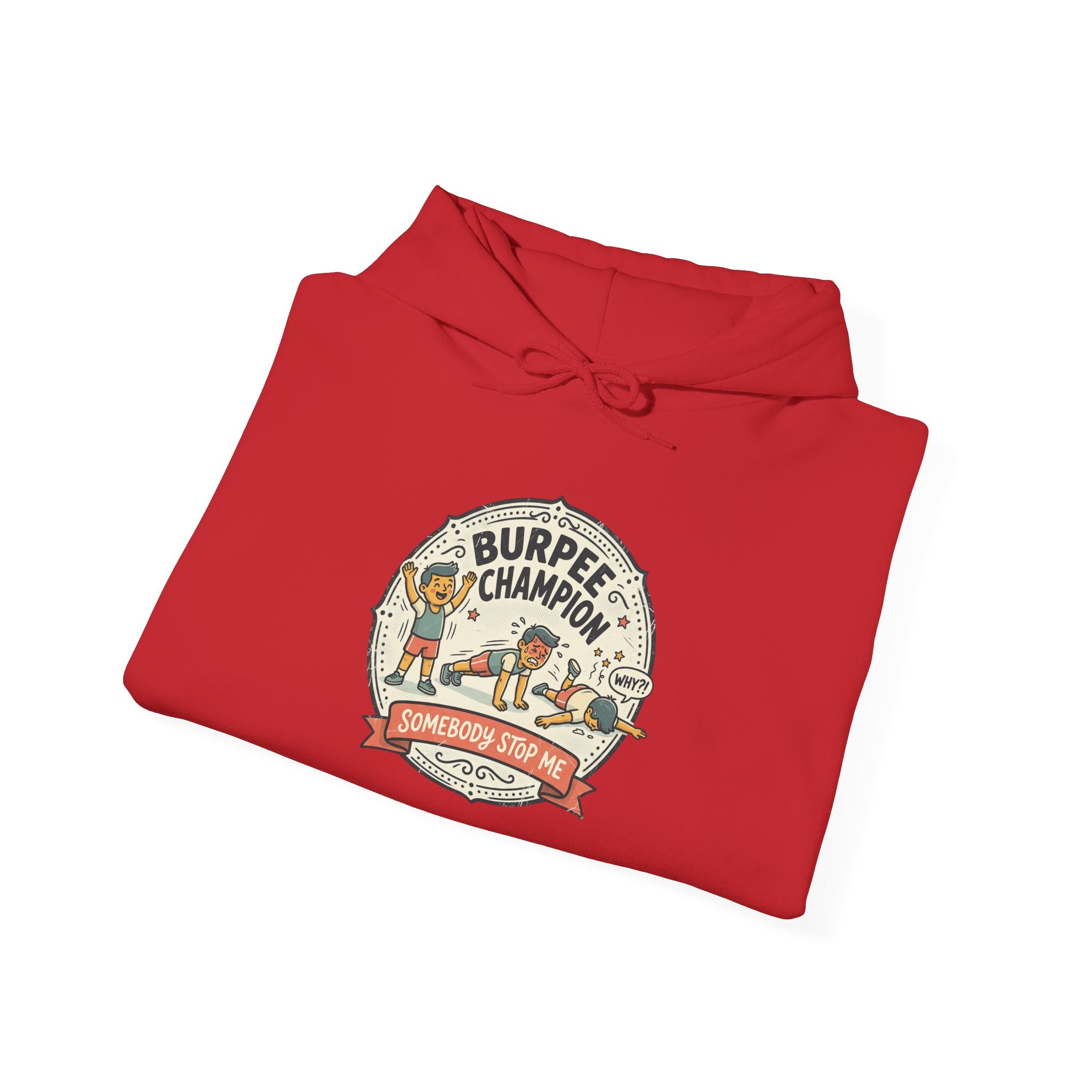 Burpee Champion Unisex Heavy Blend™ Hooded Sweatshirt