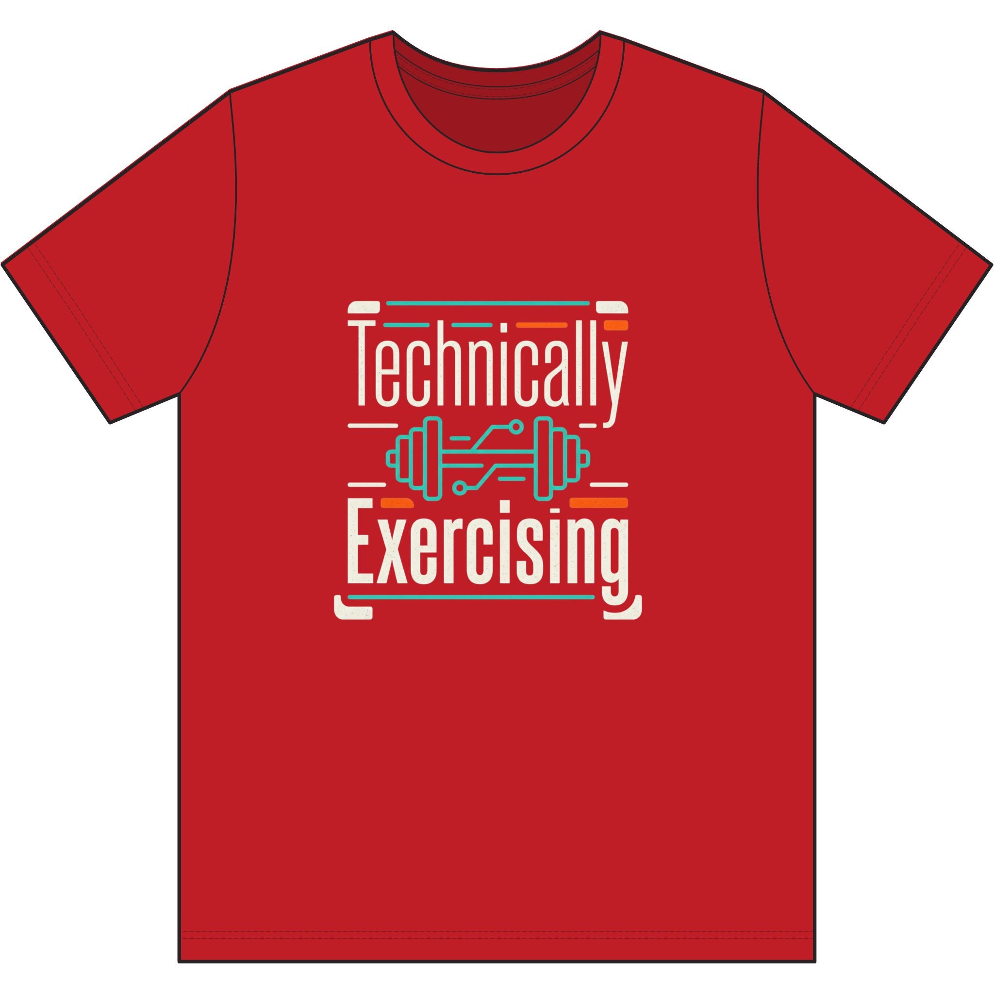 Technically Exercising Dri-Power 100% Polyester T-Shirt
