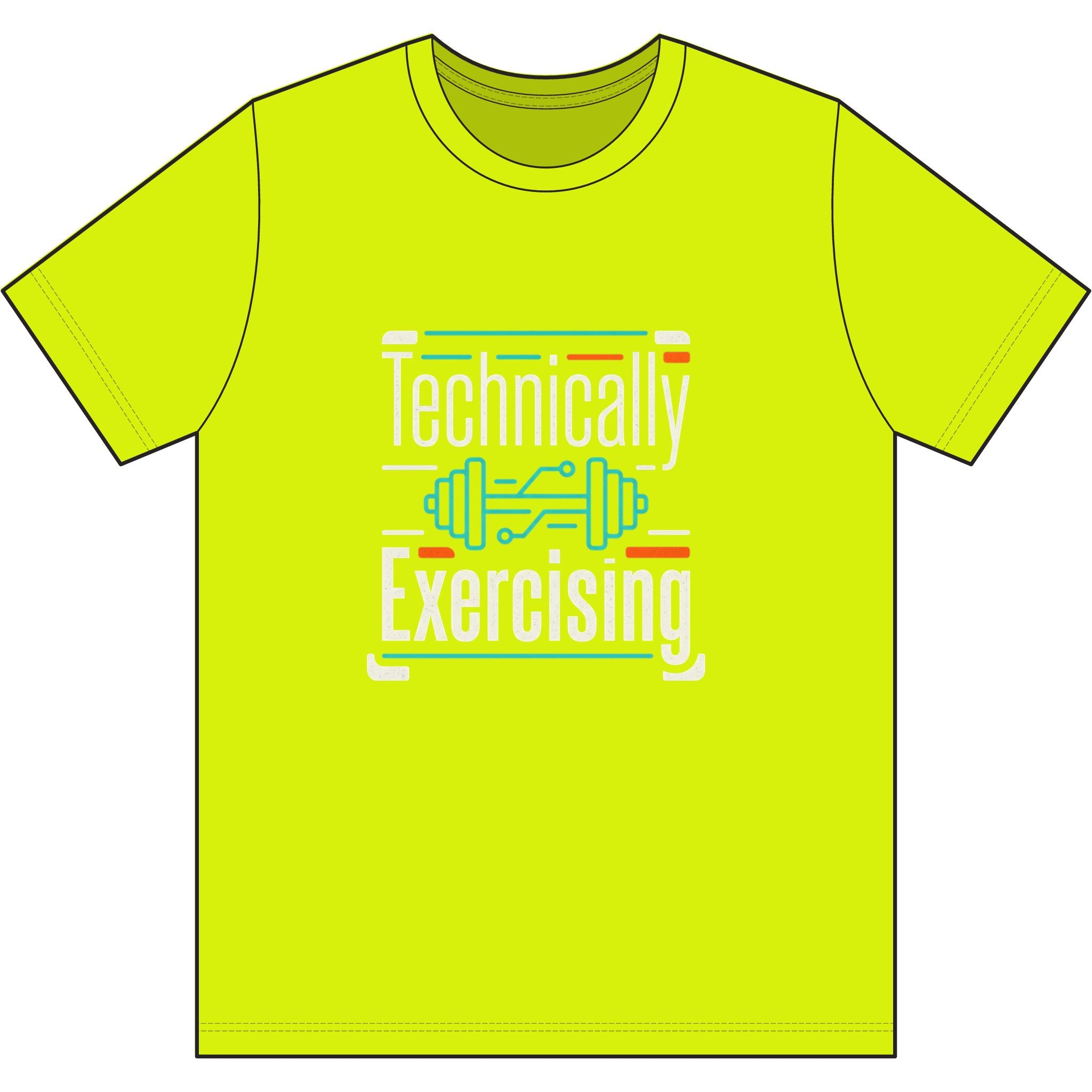 Technically Exercising Dri-Power 100% Polyester T-Shirt