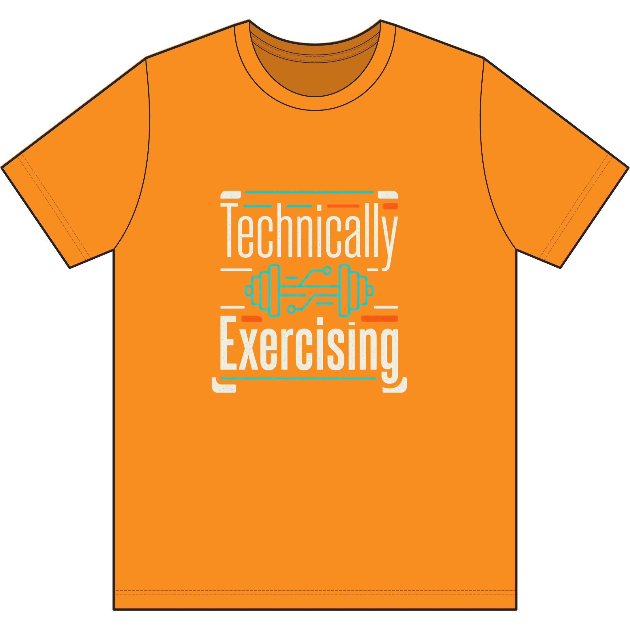 Technically Exercising Dri-Power 100% Polyester T-Shirt