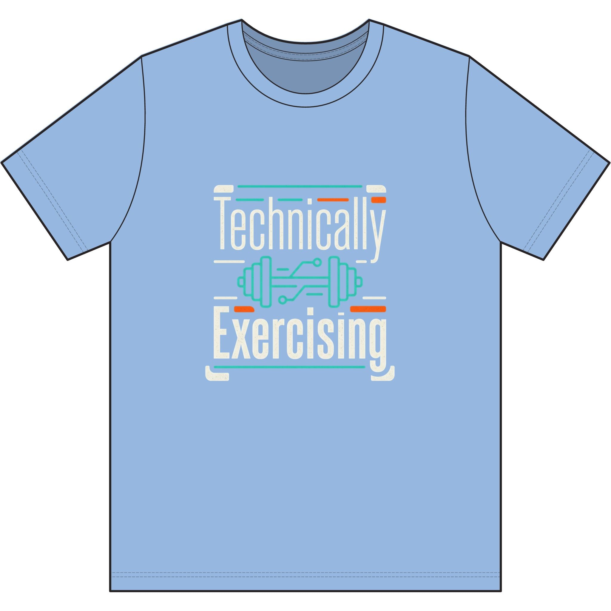 Technically Exercising Dri-Power 100% Polyester T-Shirt