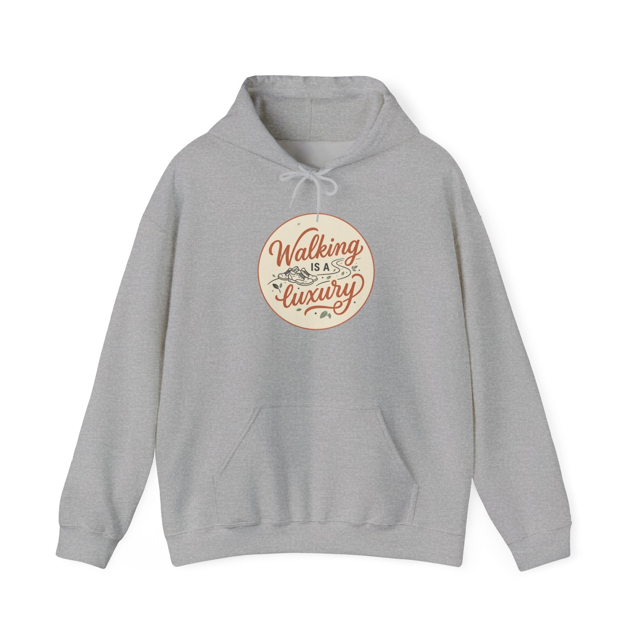 Walking is a Luxury Unisex Heavy Blend™ Hooded Sweatshirt
