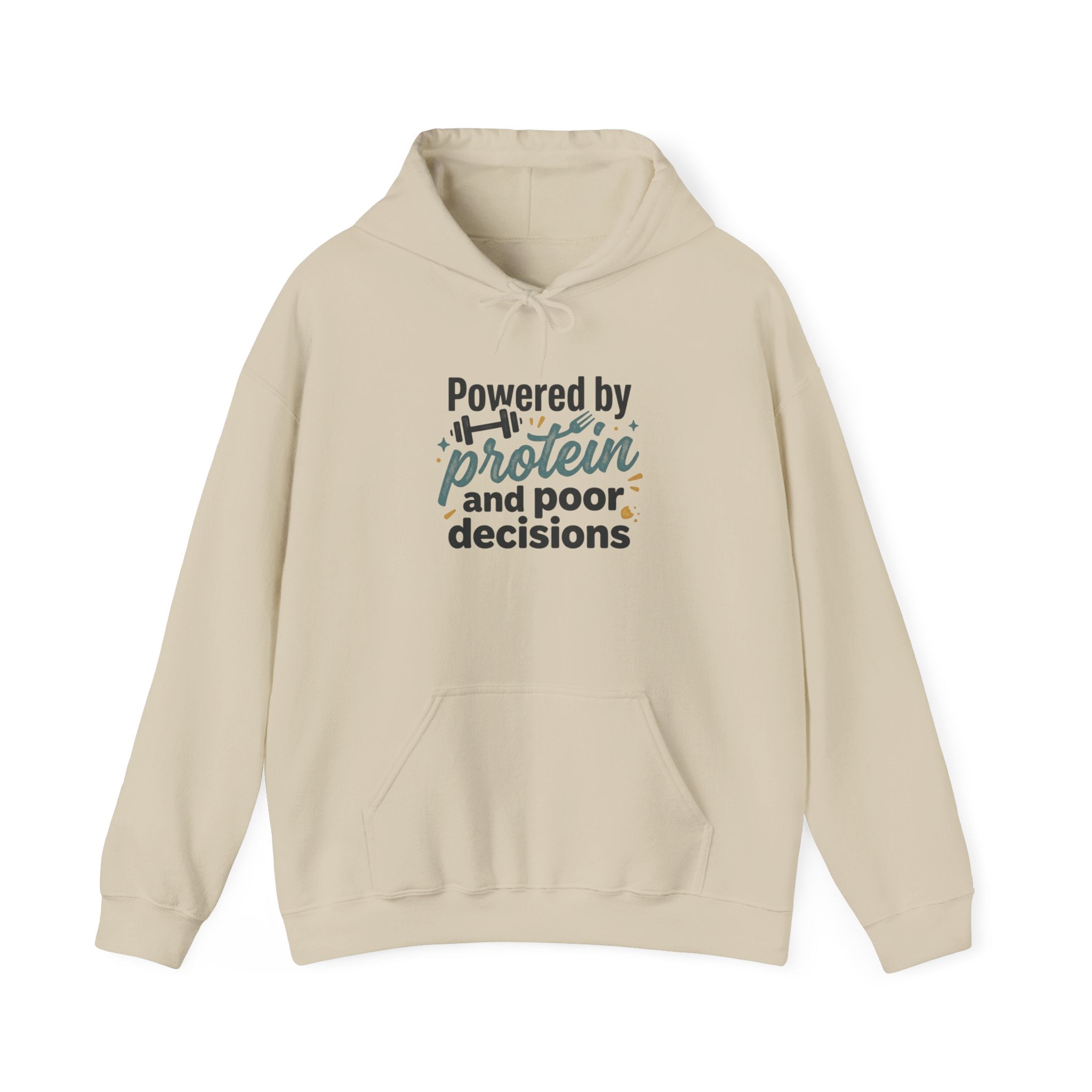 Powered by Protein Unisex Heavy Blend™ Hooded Sweatshirt