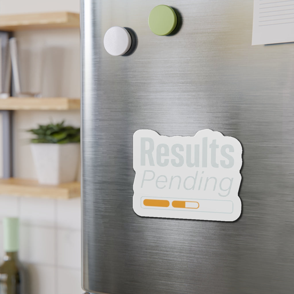 Results Pending Die-Cut Magnets