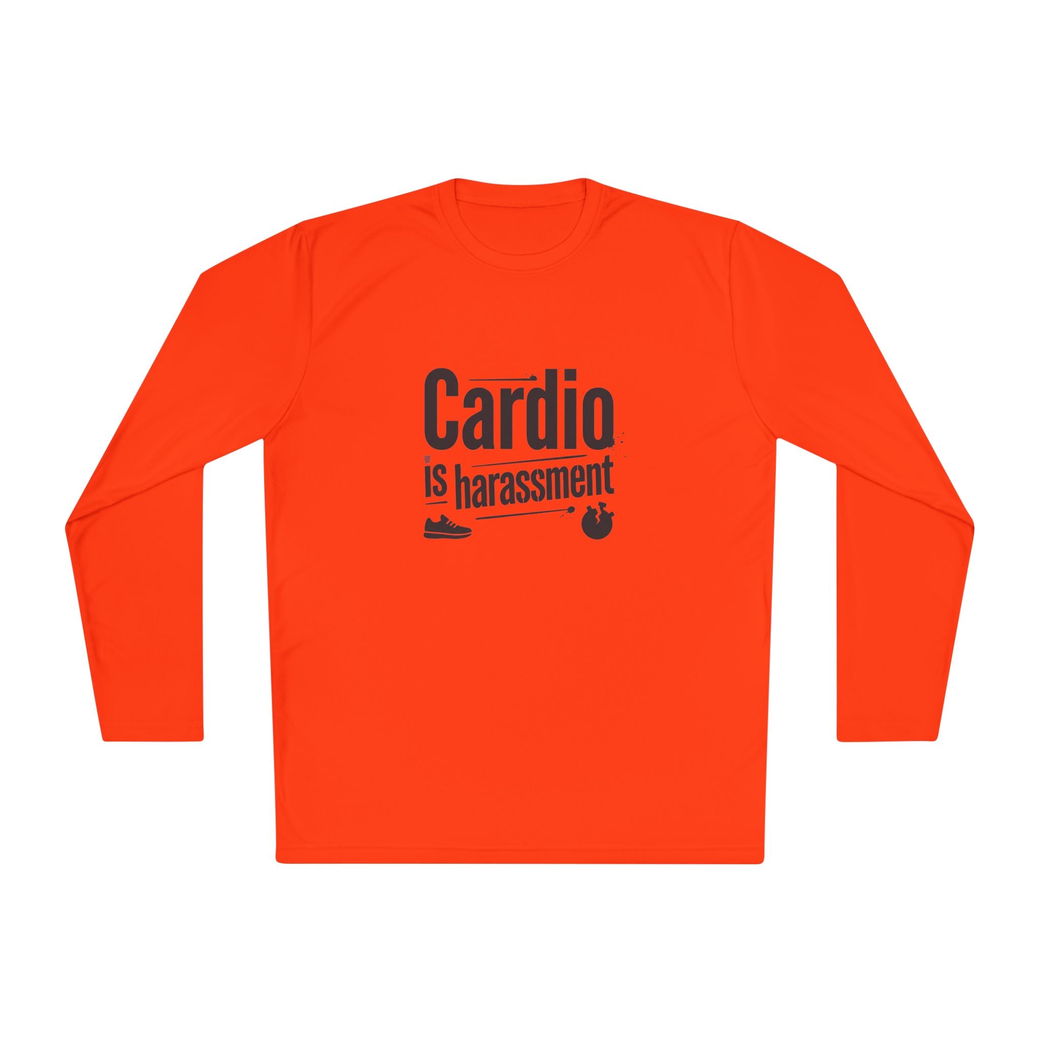 Cardio is Harassment Unisex Lightweight Long Sleeve Tee
