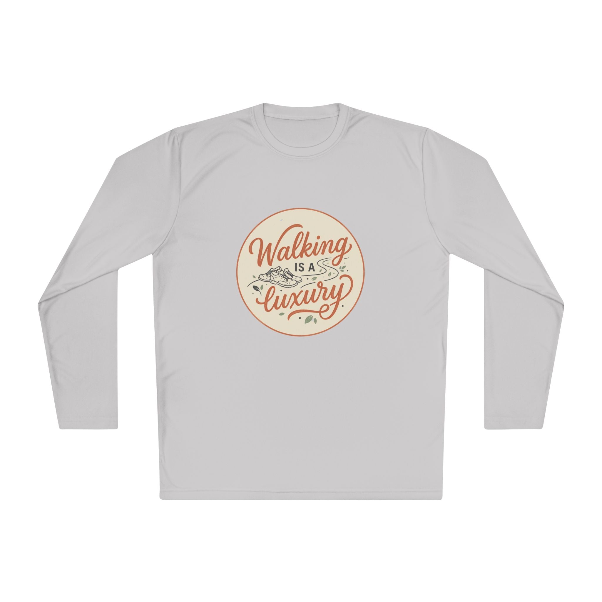 Walking is a Luxury Unisex Lightweight Long Sleeve Tee