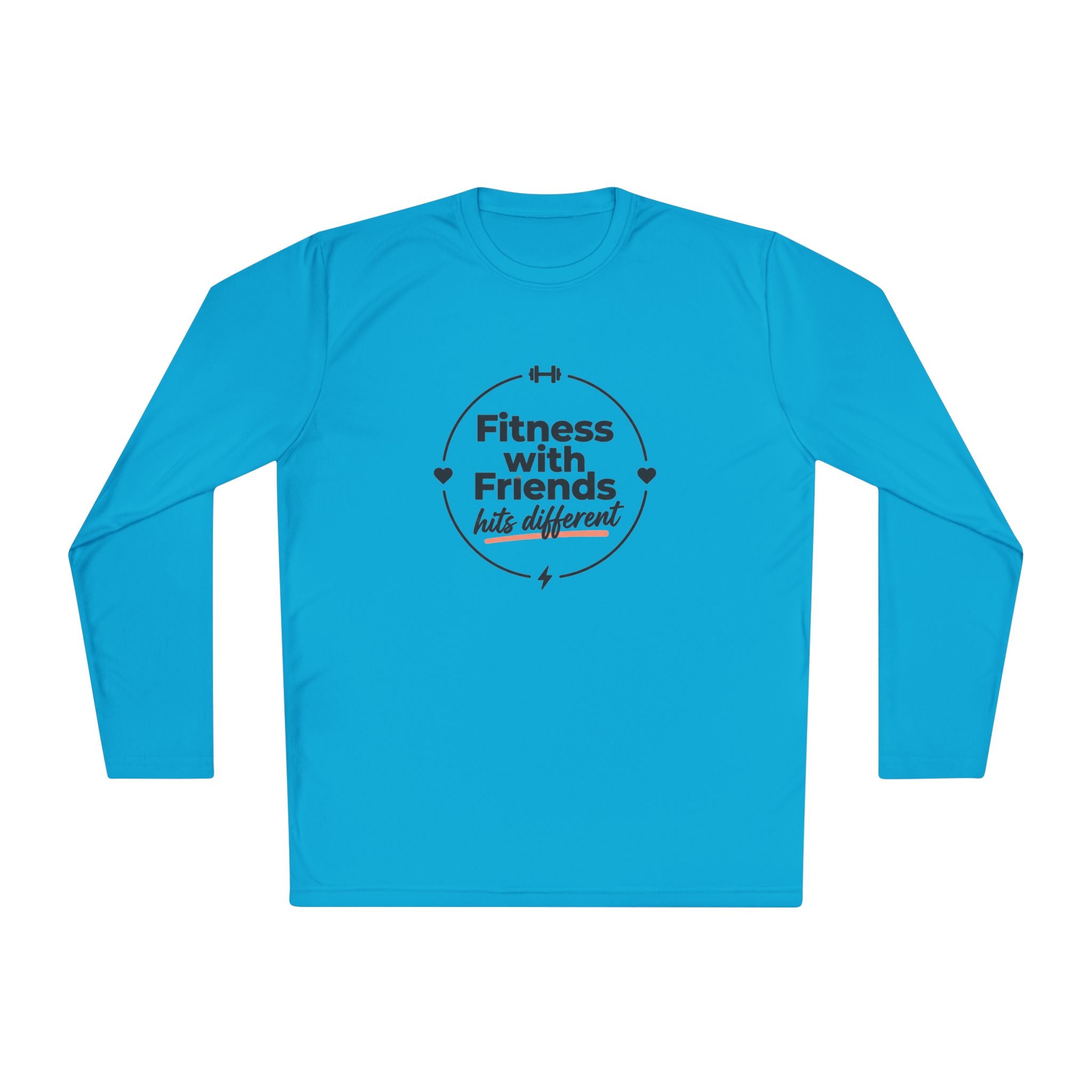 Fitness with Friends Unisex Lightweight Long Sleeve Tee