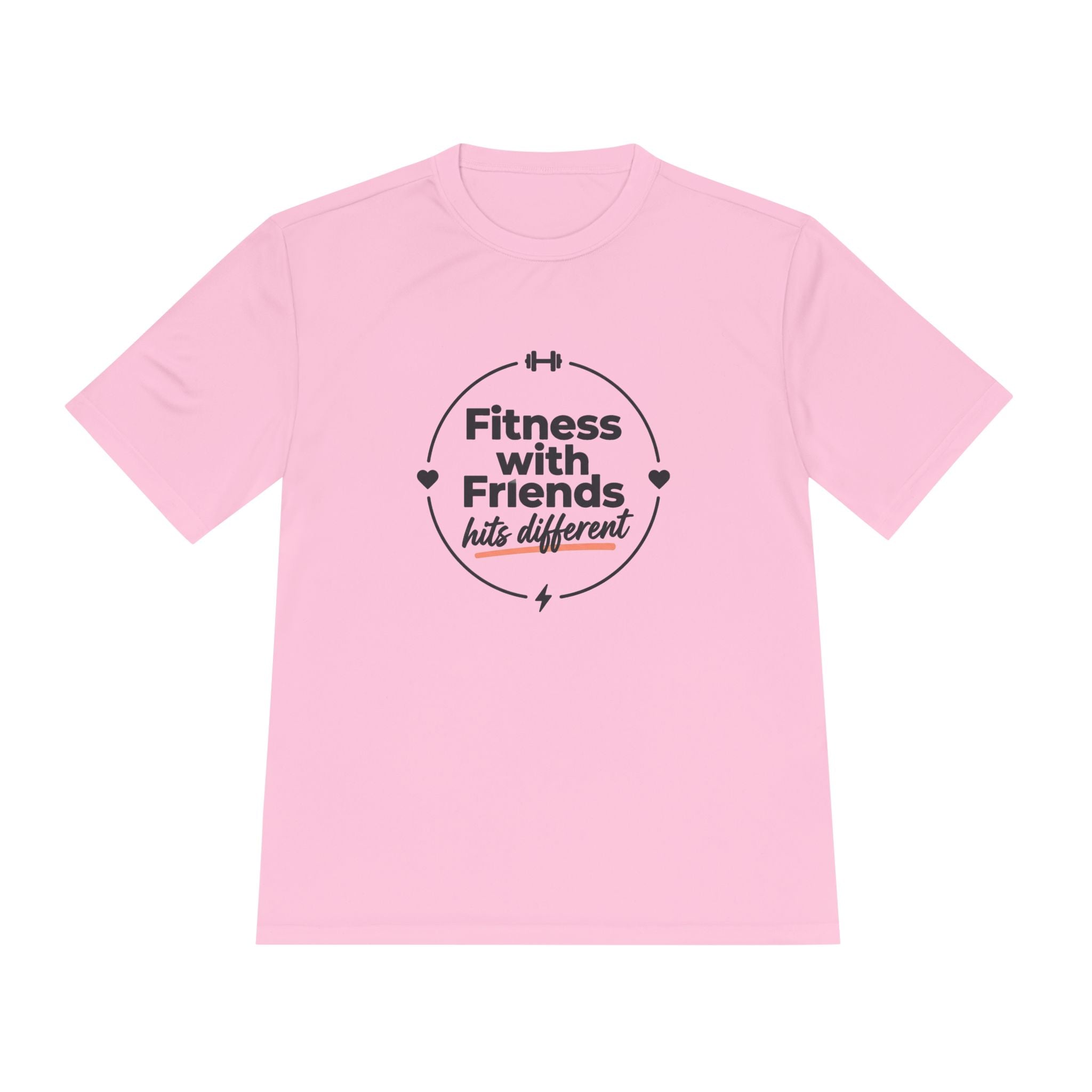 Fitness with Friends Unisex Moisture Wicking Tee