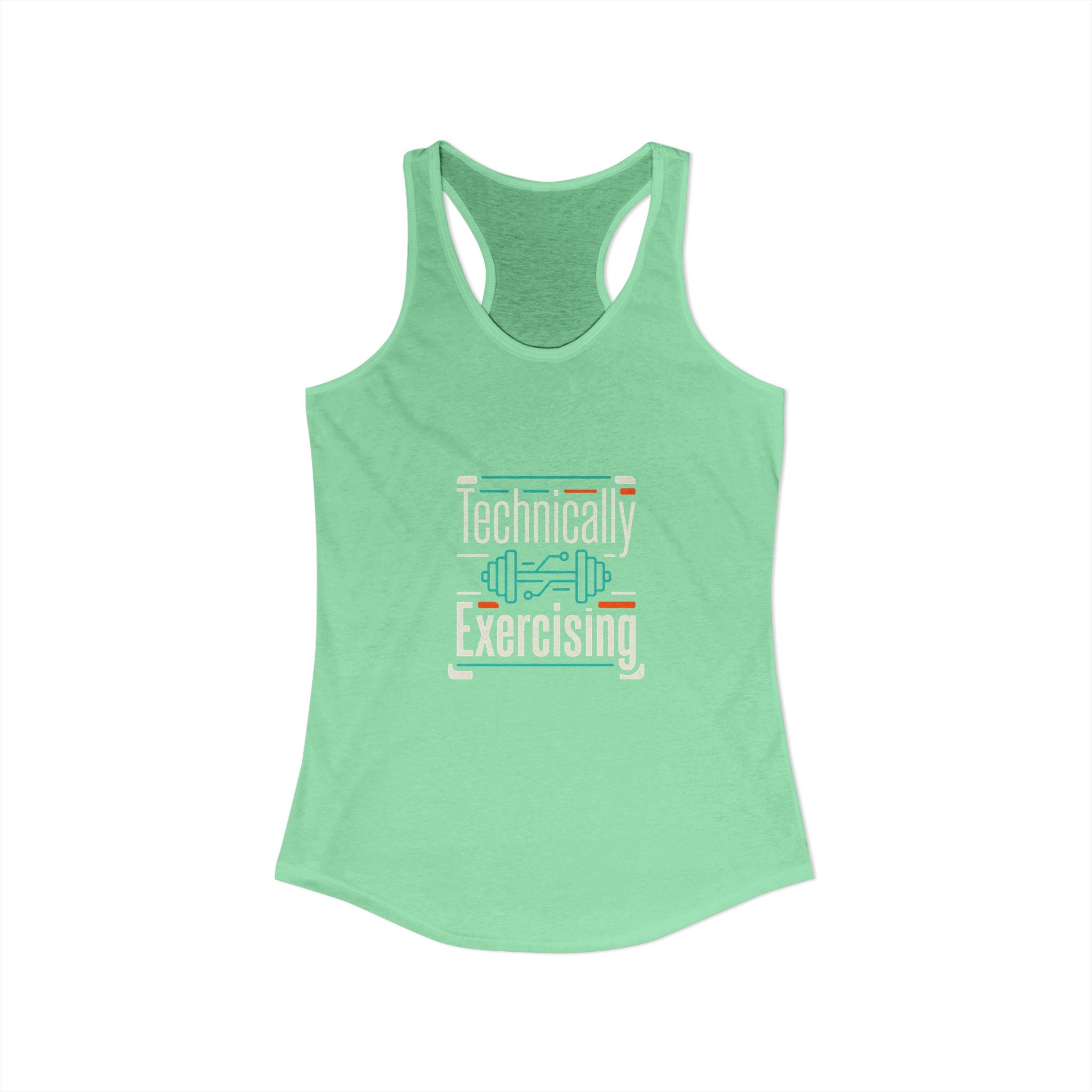 Technically Exercising Women's Ideal Racerback Tank