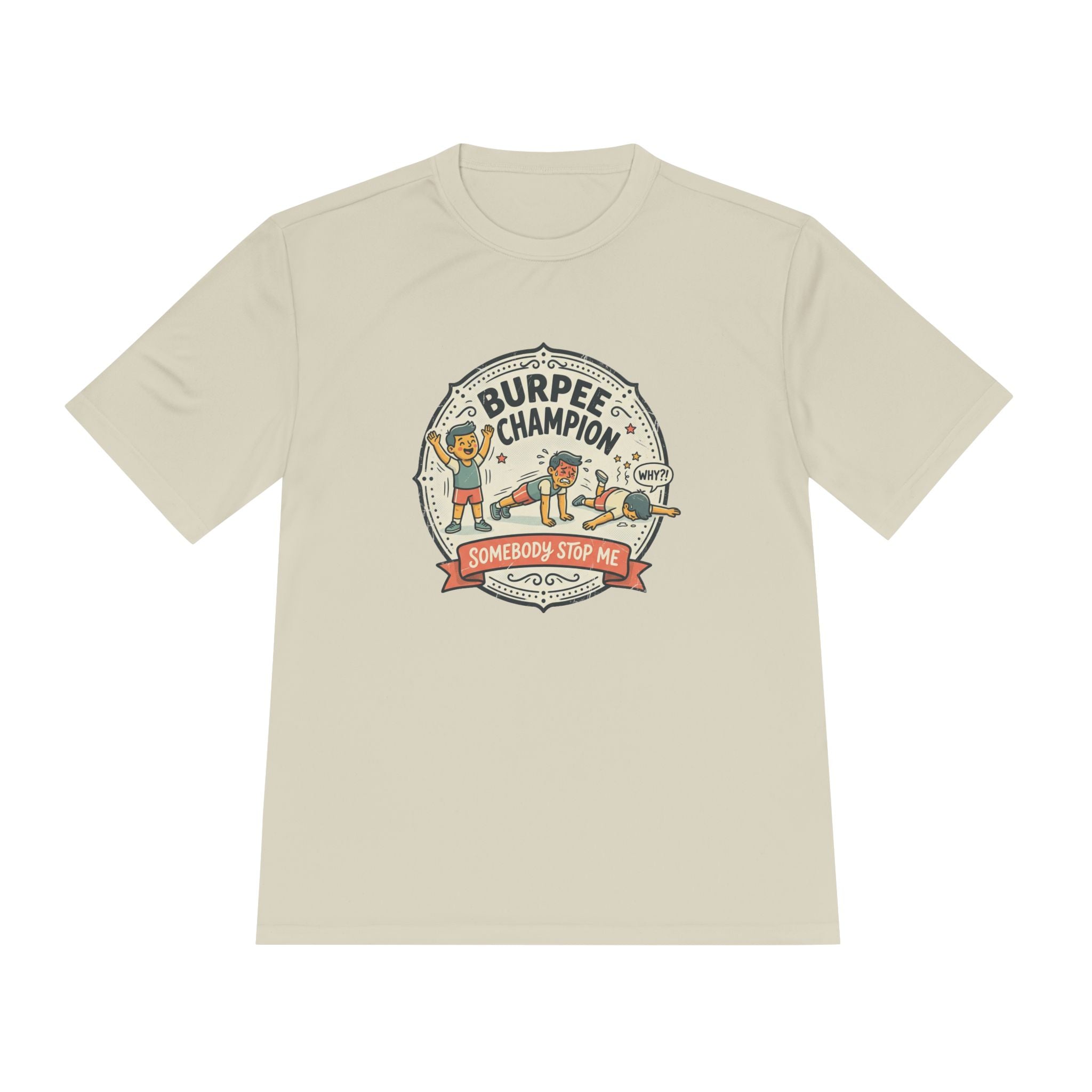 Burpee Champion Unisex Moisture Wicking Tee