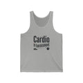 Cardio is Harassment Unisex Jersey Tank
