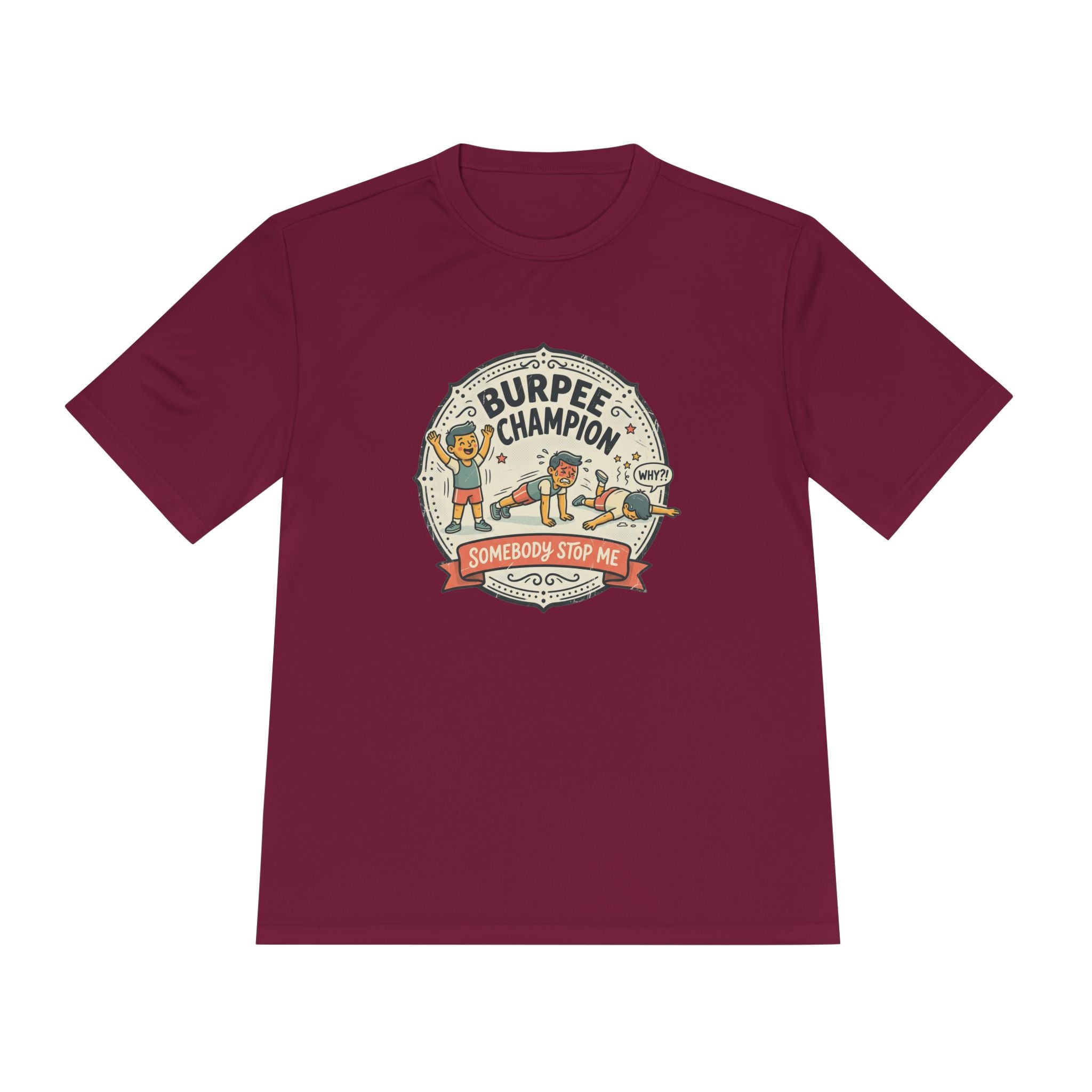 Burpee Champion Unisex Moisture Wicking Tee