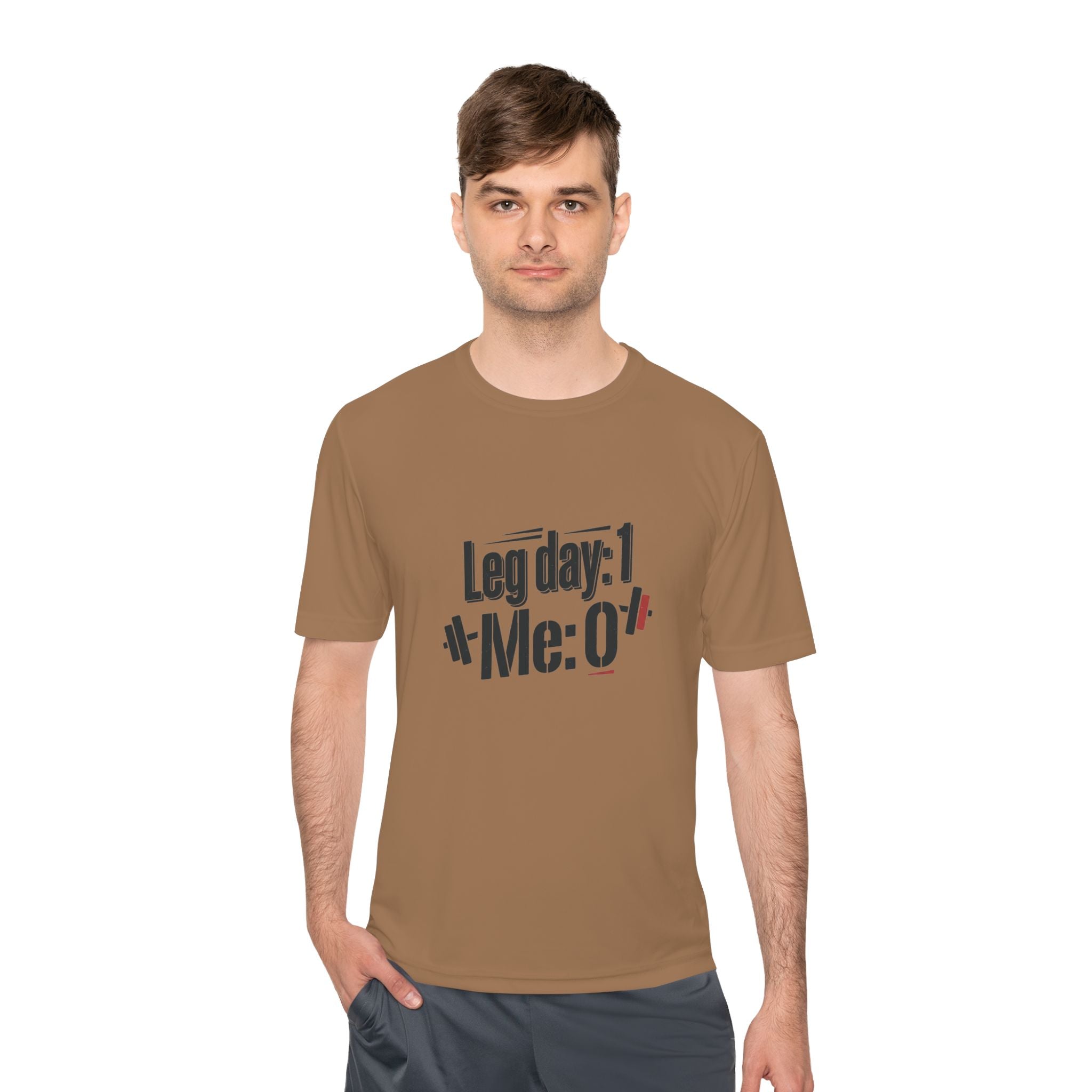 Leg Day Unisex Moisture Wicking Tee