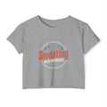 Sweating with Witnesses Women's Festival Crop Top