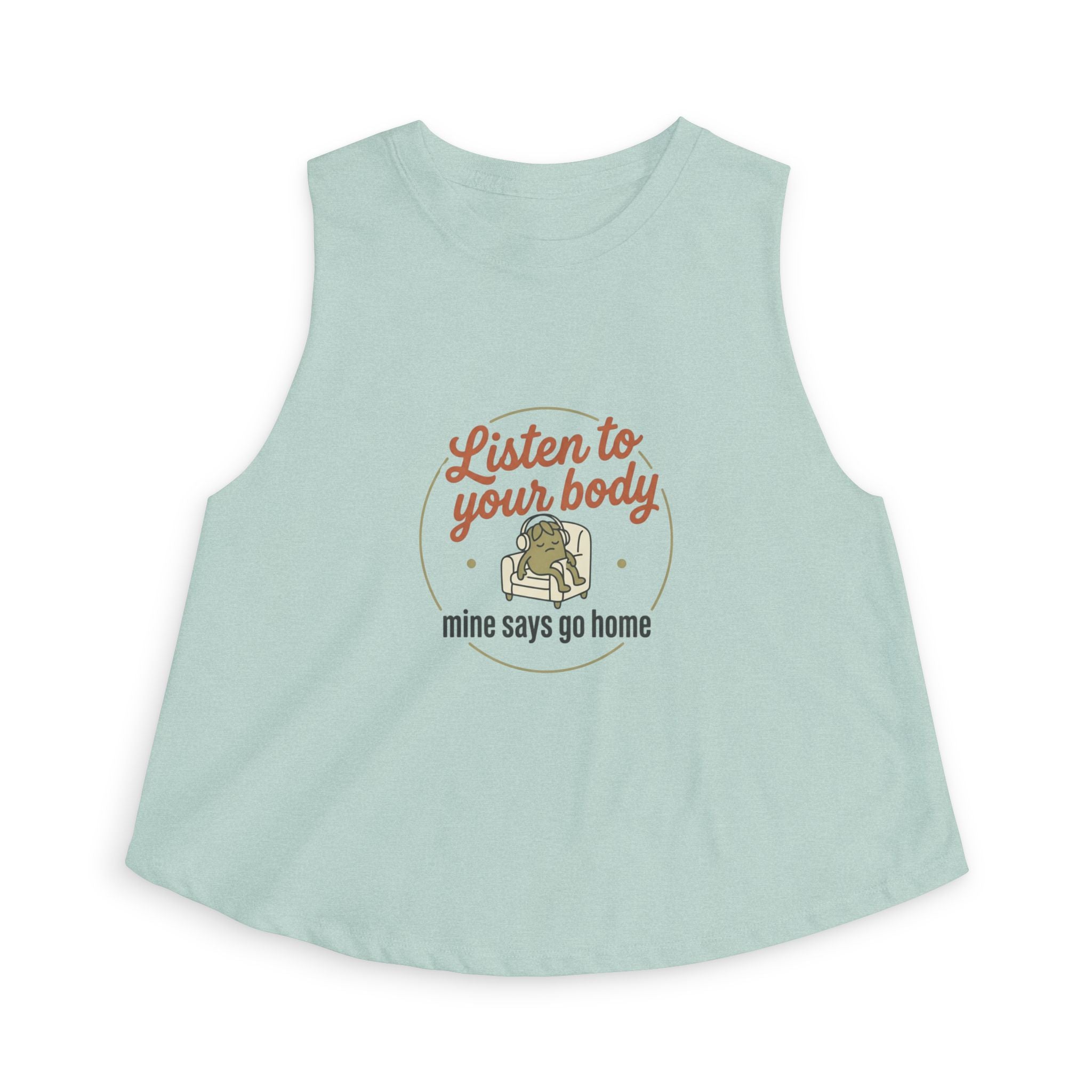 Listen to Your Body Women's Crop Top