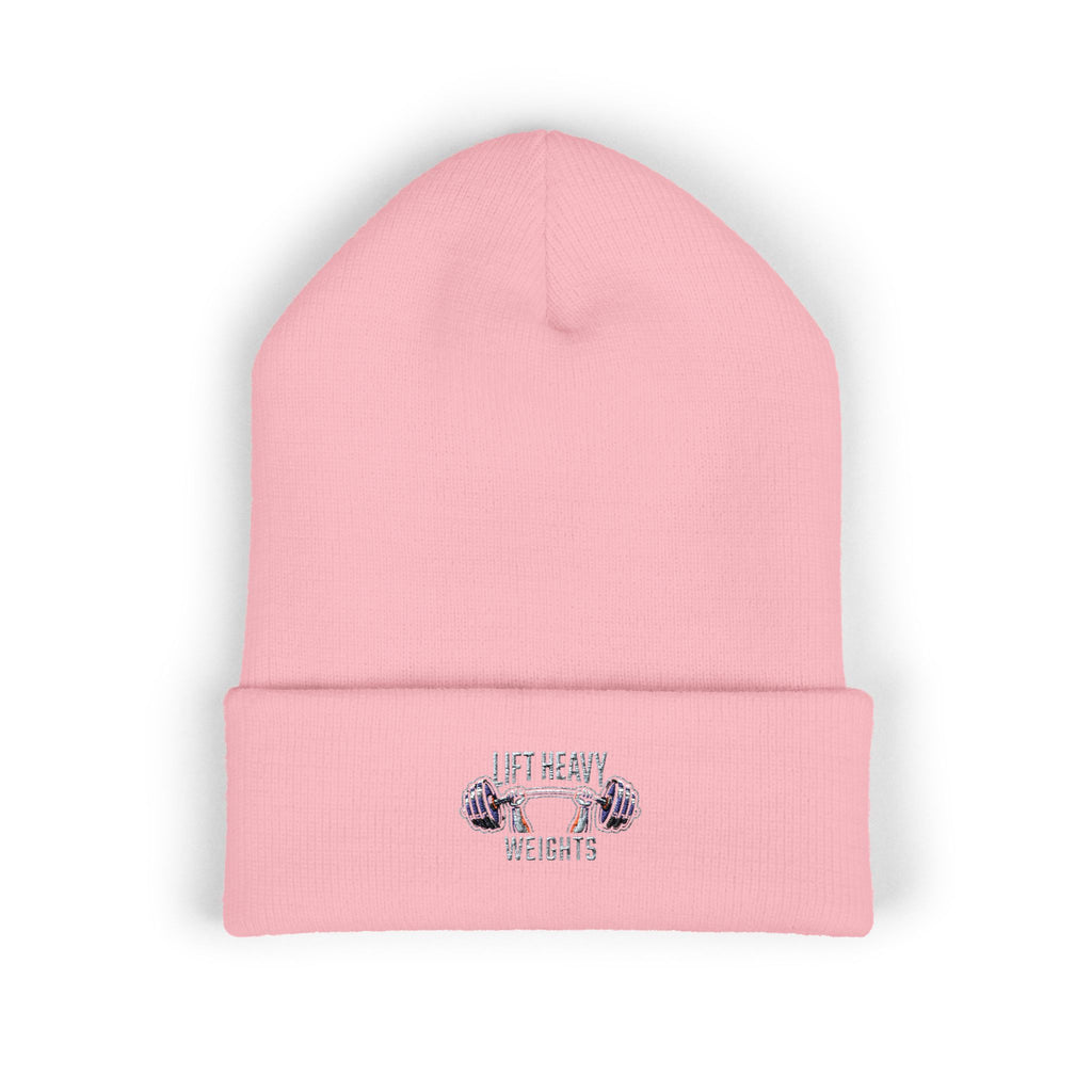 Lift Heavy Weights Classic Cuffed Beanie (Embroidery)