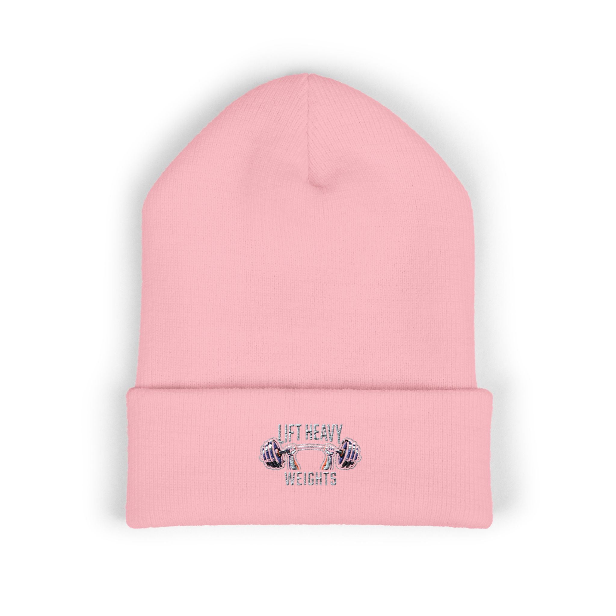 Lift Heavy Weights Classic Cuffed Beanie (Embroidery)