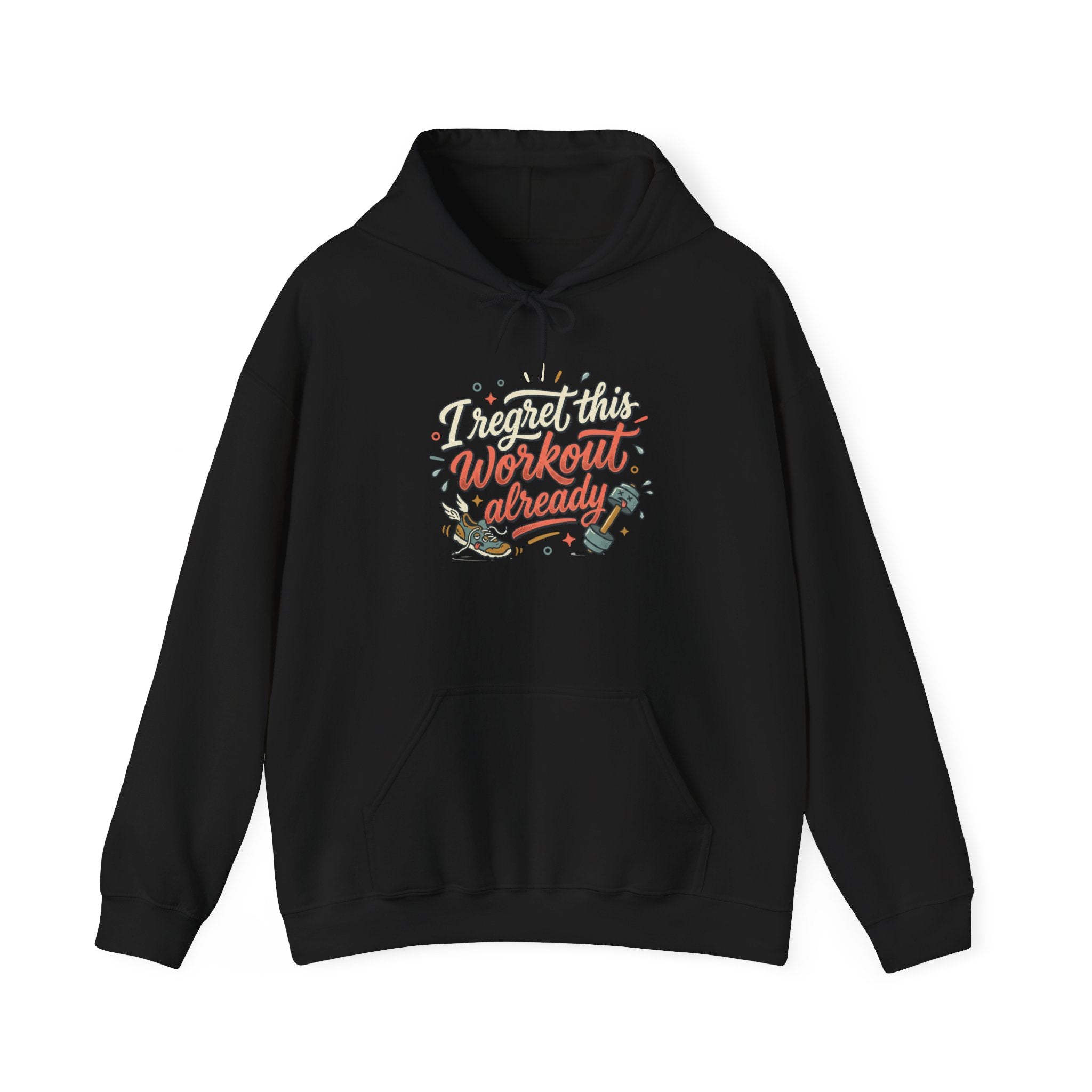 I Regret This Workout Unisex Heavy Blend™ Hooded Sweatshirt