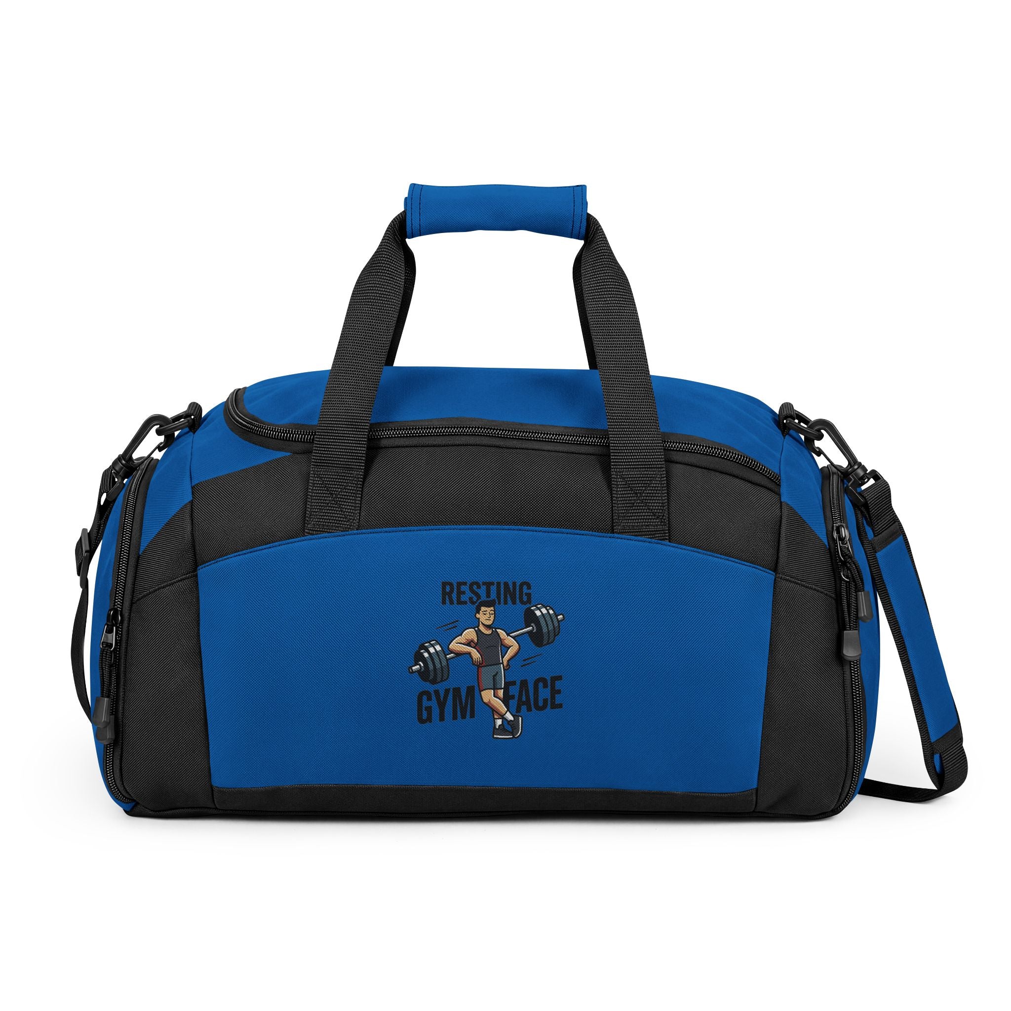 Resting Gym Face Gym Bag