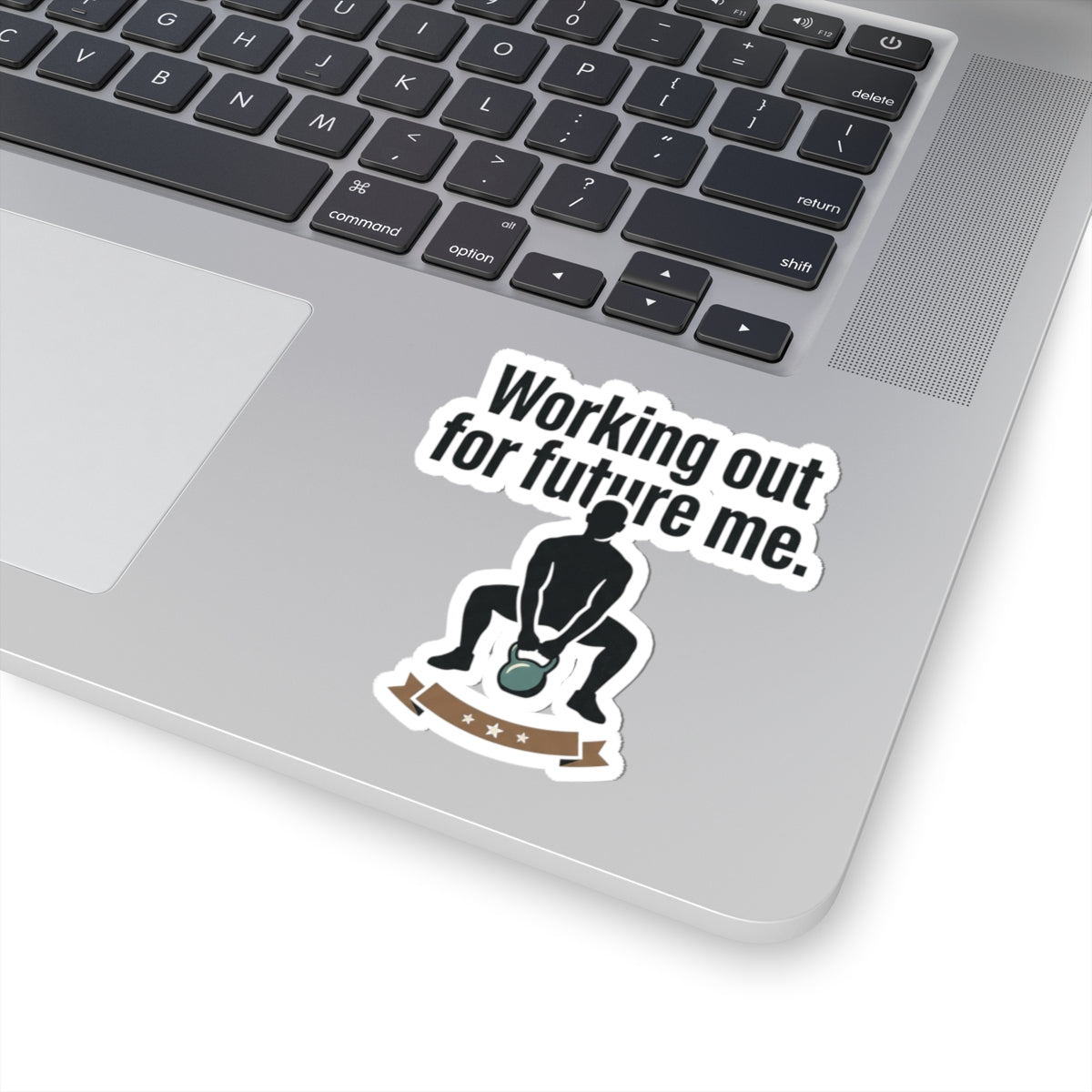 Working Out For Future Me Kiss-Cut Stickers