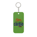 Ope, That's Enough Cardio Double-Sided Keychain Charm