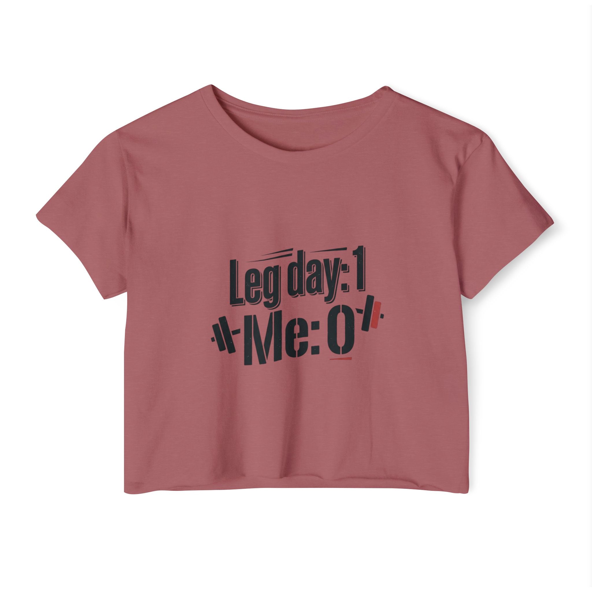 Leg Day Women's Festival Crop Top