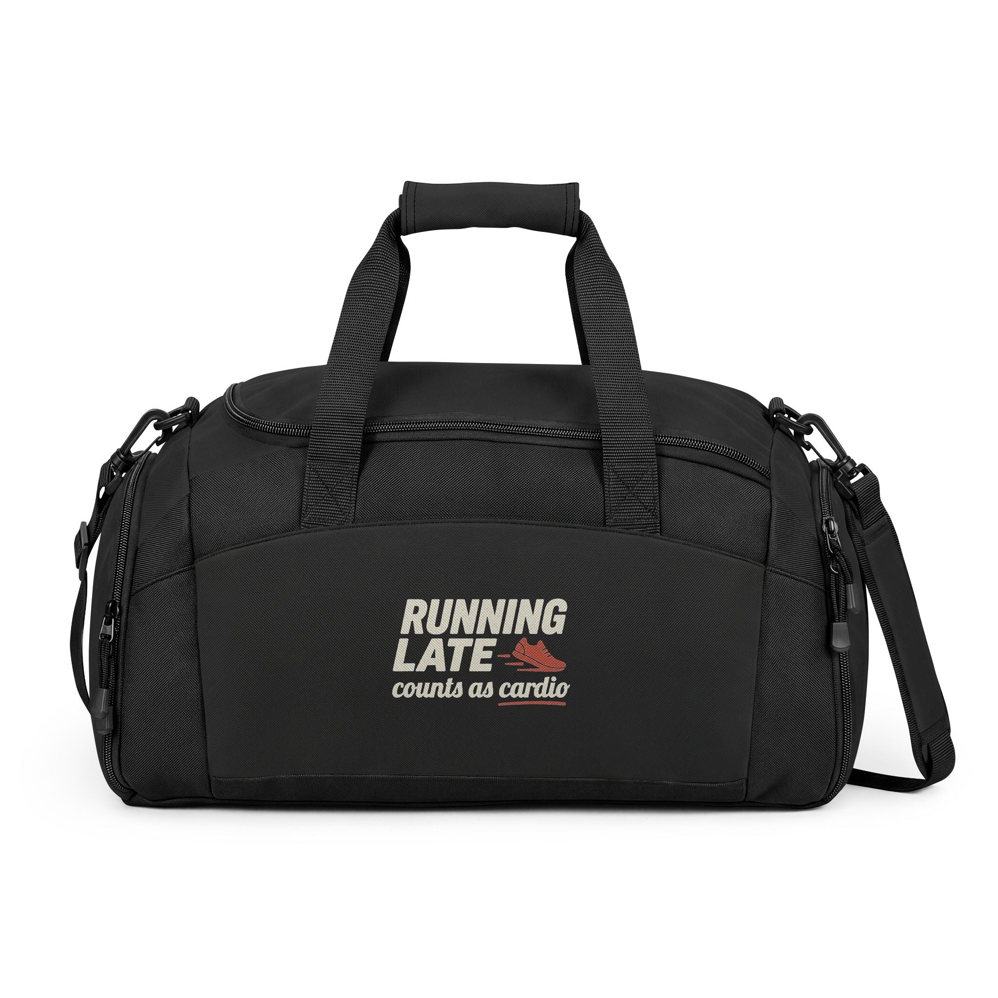 Running Late Counts as Cardio Gym Bag