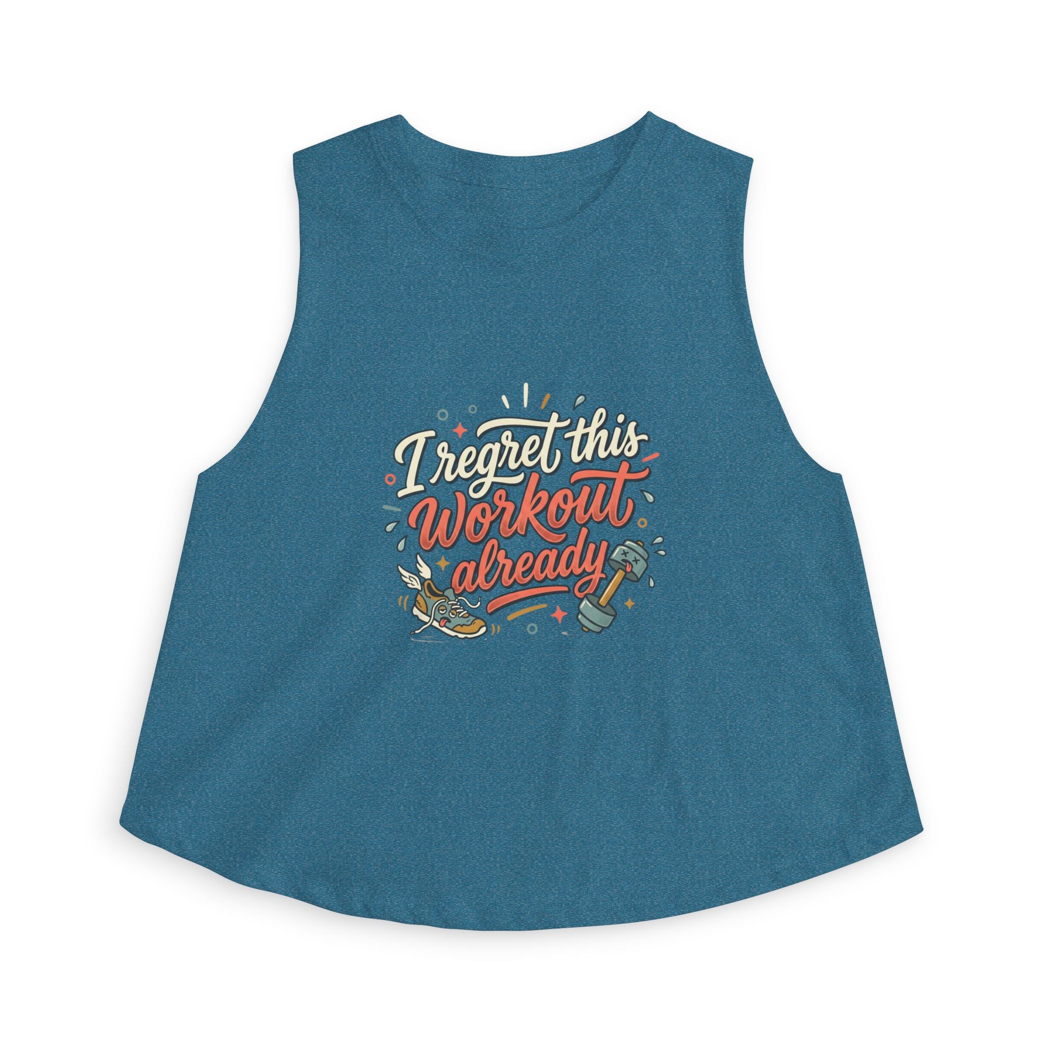I Regret This Workout Already Women's Crop Top
