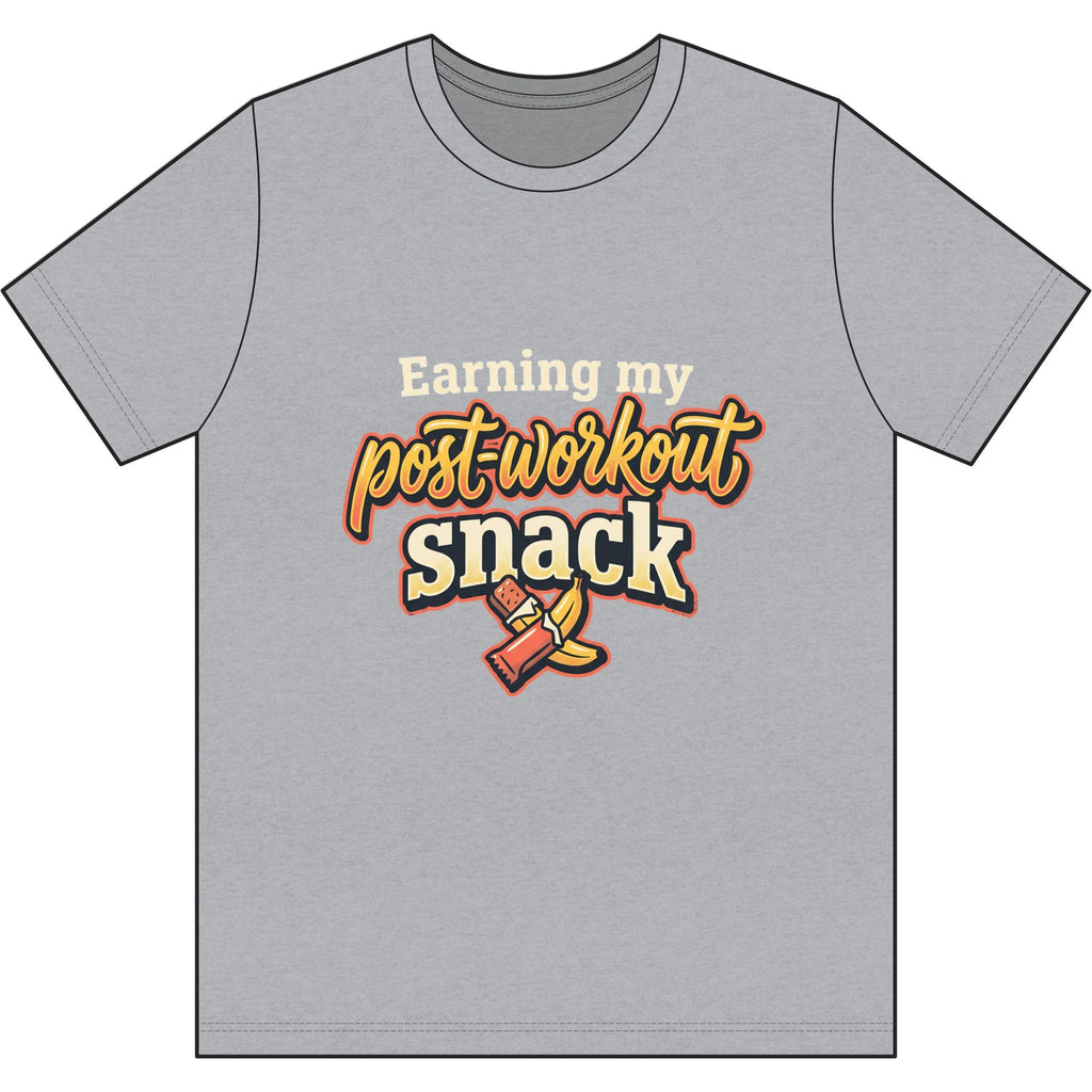Earning My Post-Workout Snack Dri-Power 100% Polyester T-Shirt
