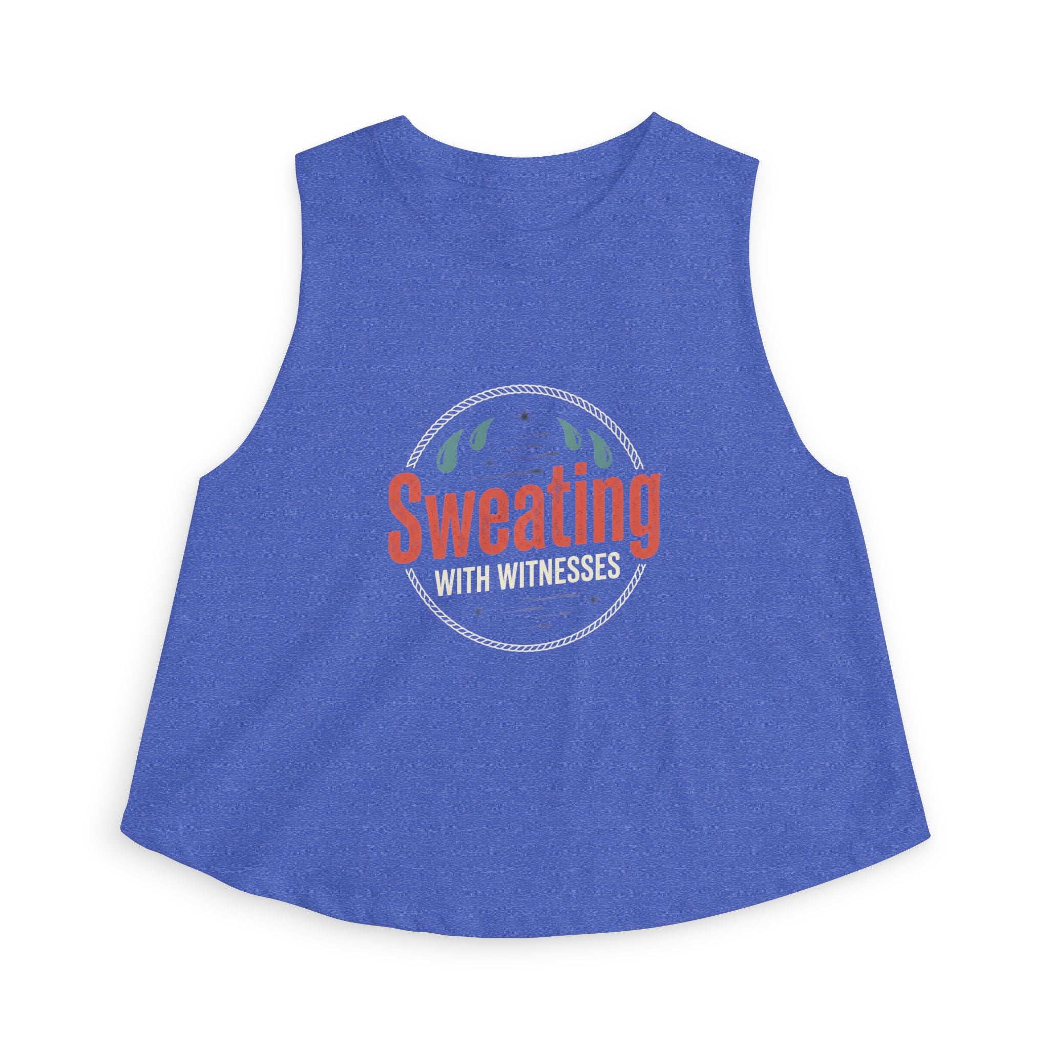 Sweating with Witnesses Women's Crop Top