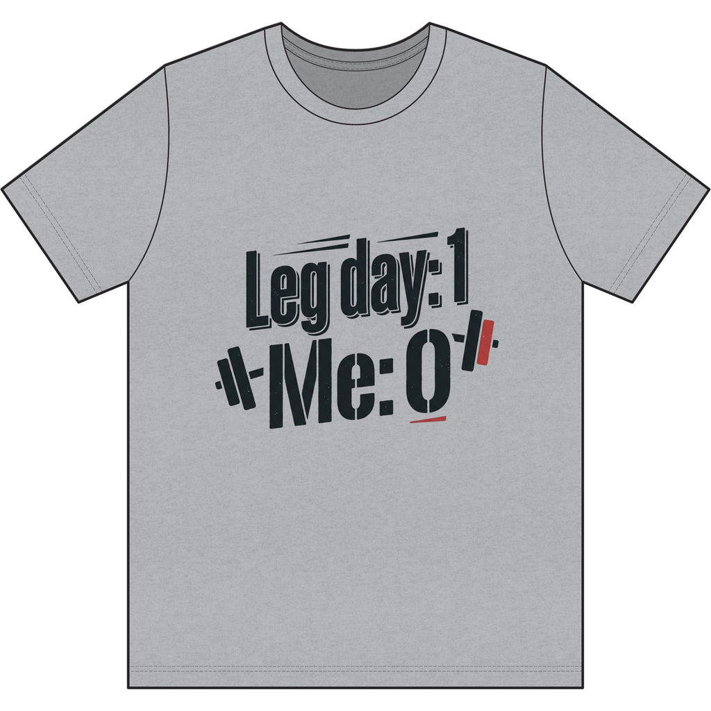 Leg Day Dri-Power 100% Polyester T-Shirt