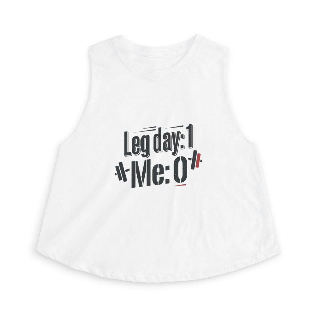Leg Day Women's Crop Top