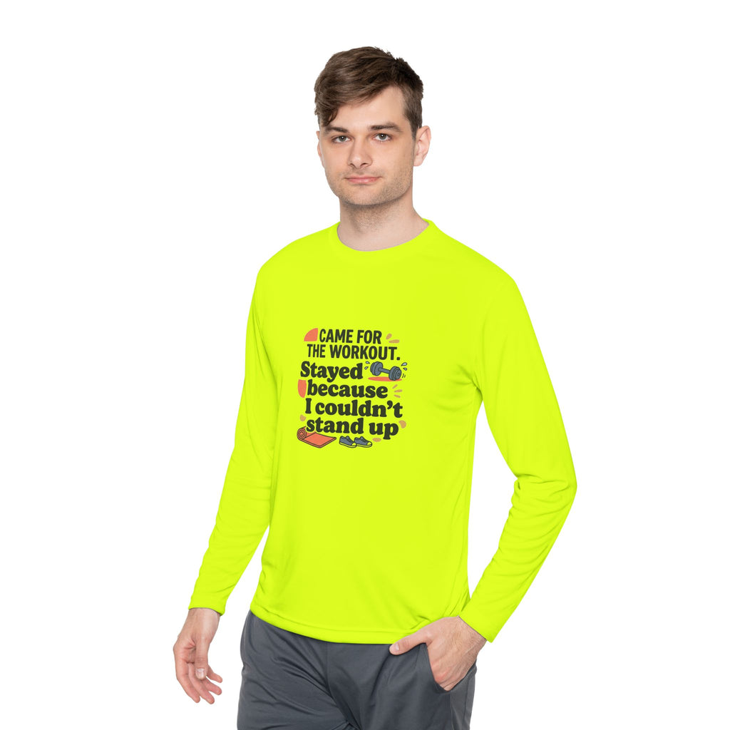 Came for the Workout Unisex Lightweight Long Sleeve Tee