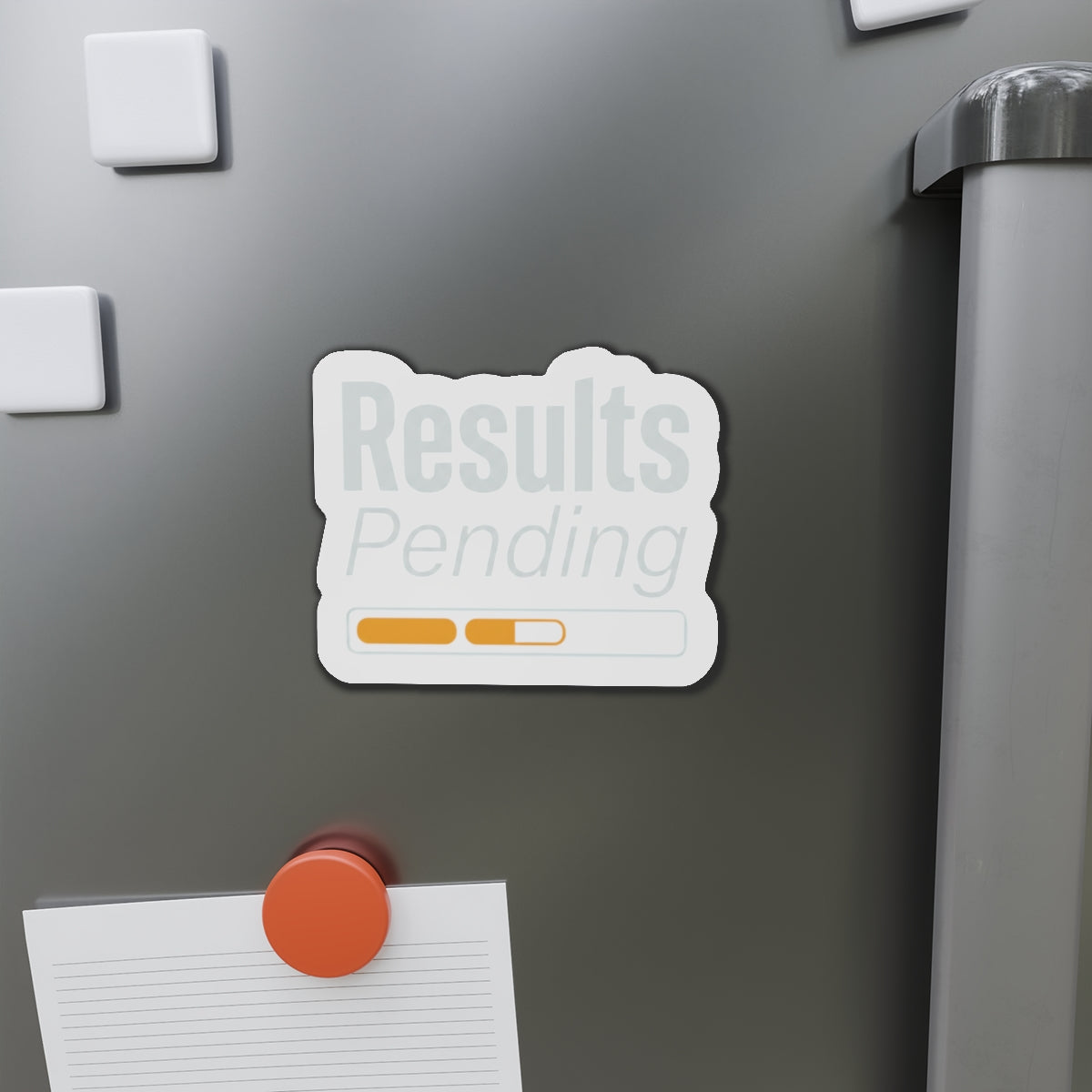 Results Pending Die-Cut Magnets