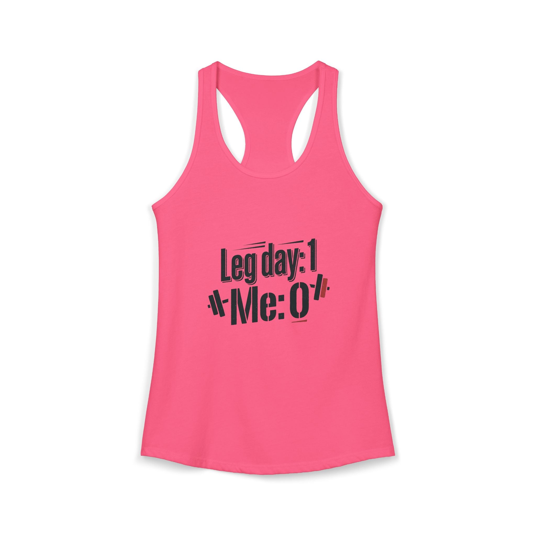 Leg Day Women's Ideal Racerback Tank