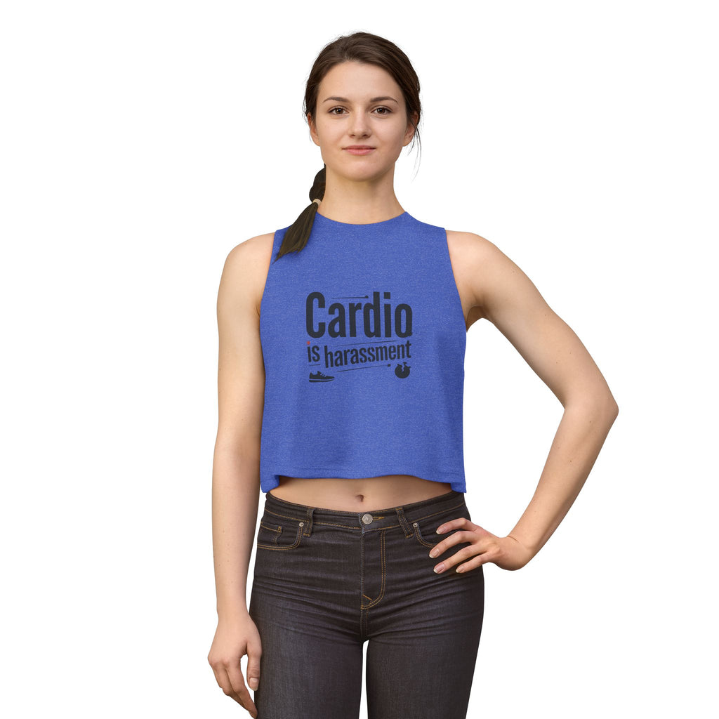 Cardio is Harassment Women's Crop Top