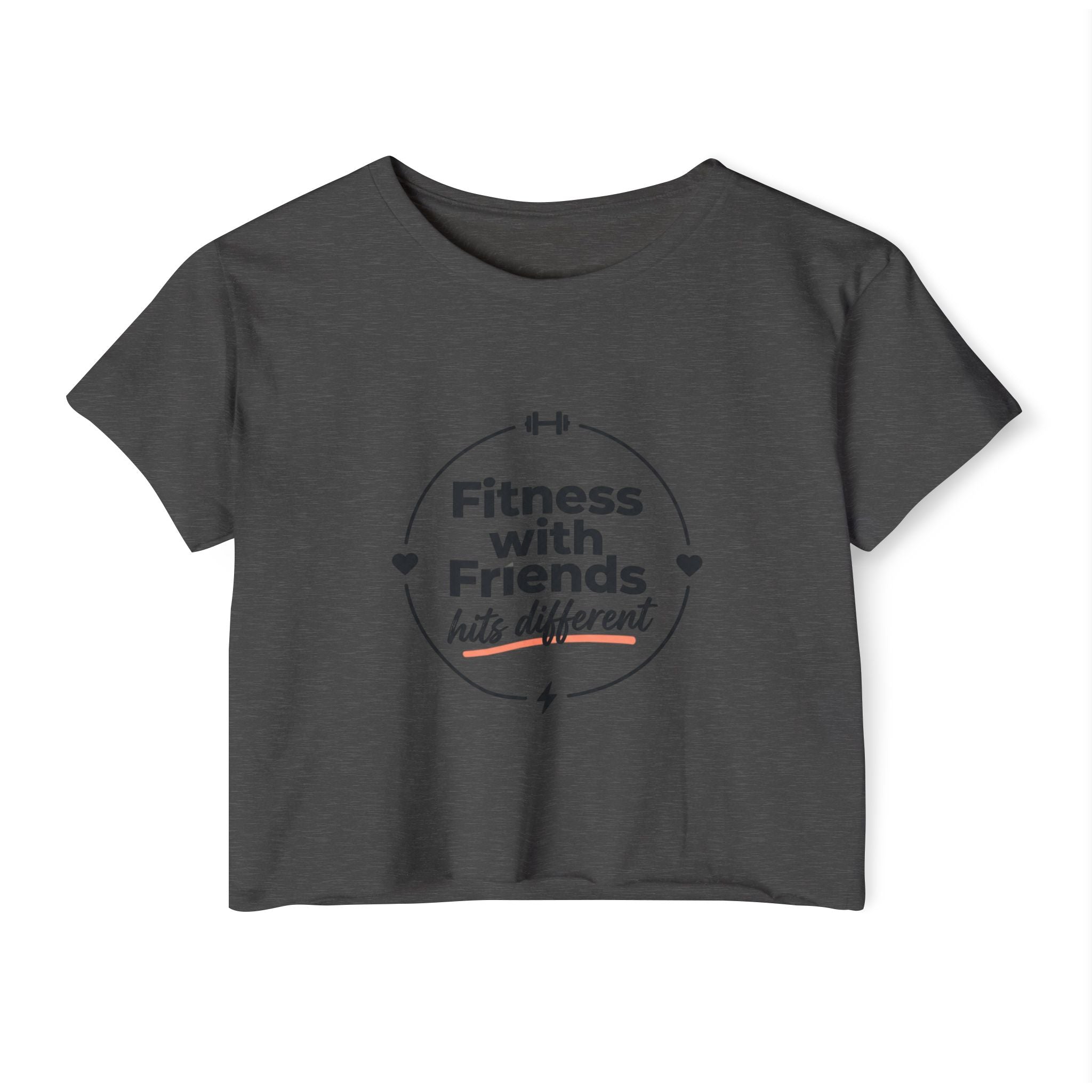 Fitness with Friends Women's Festival Crop Top